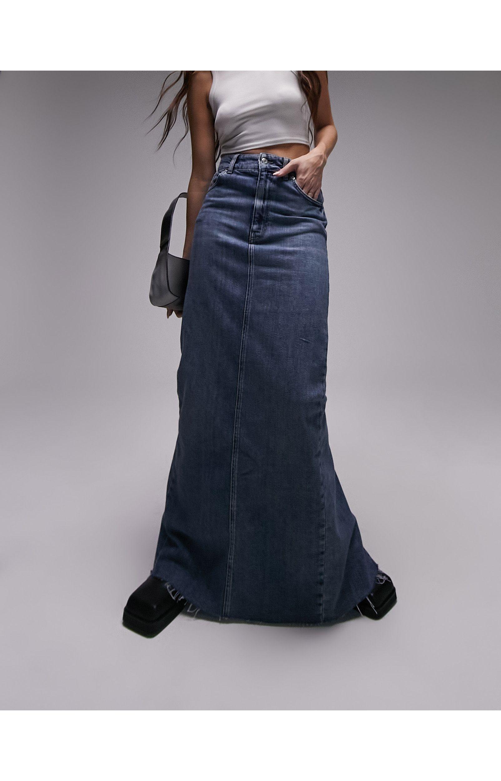 Ajara Stretch Denim Skirt – Lola's African Apparel