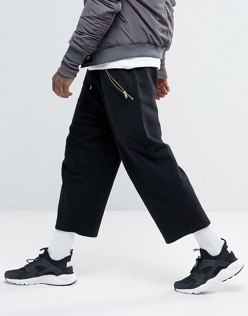 wide leg jogging bottoms mens