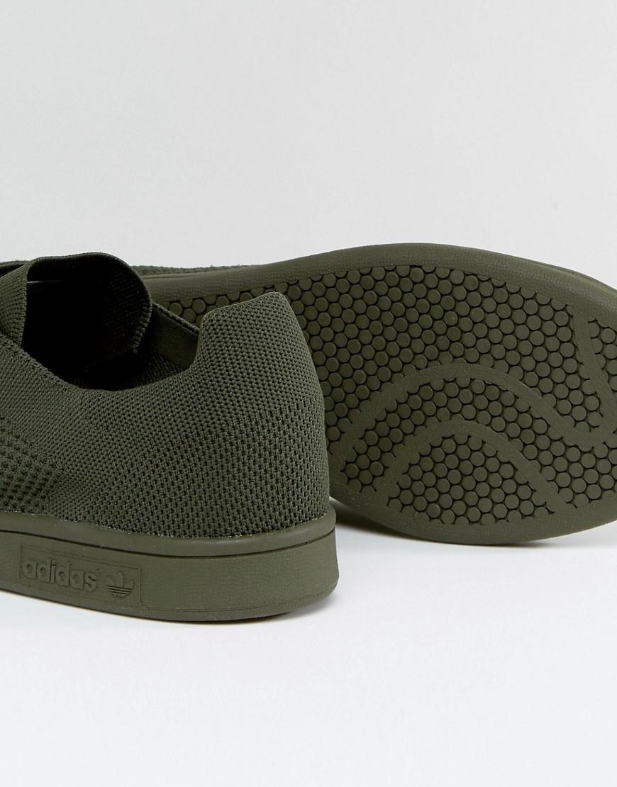 Stan Smith Primeknit BZ0120 adidas Originals pour homme en coloris Vert |  Lyst