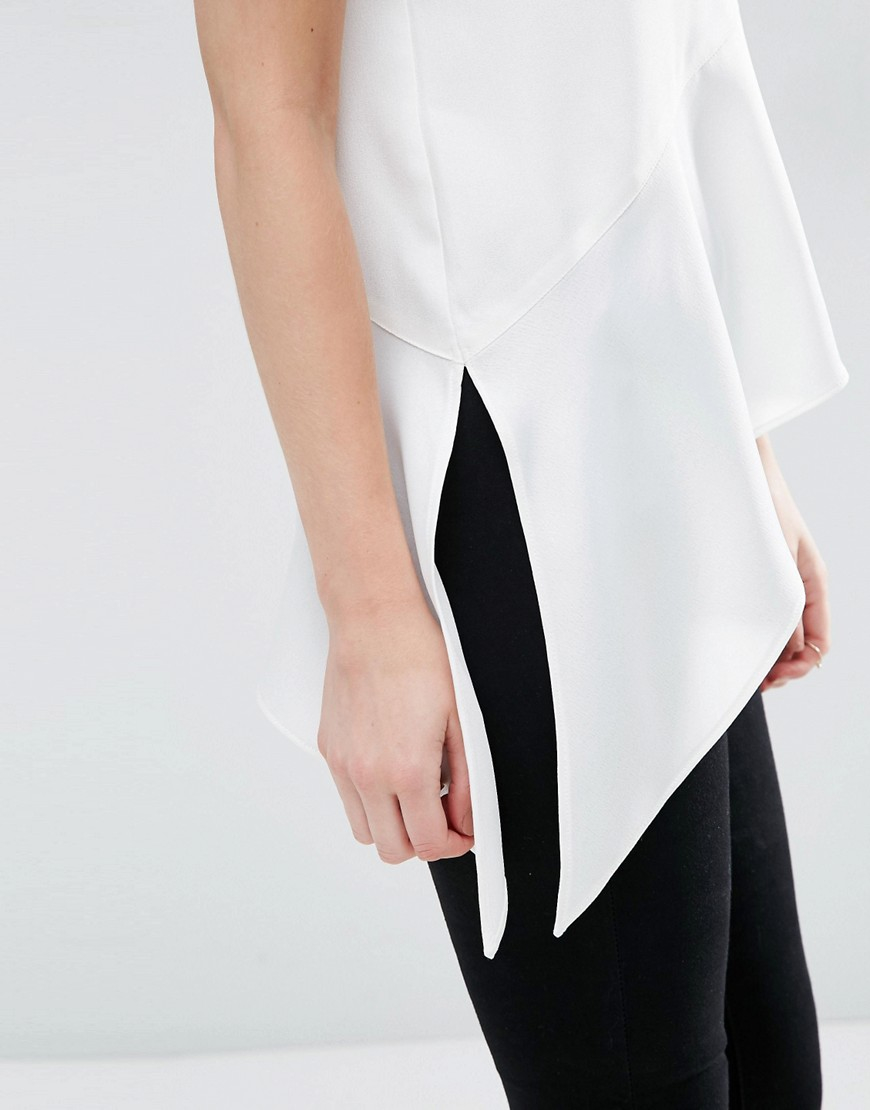 asos asymmetric top