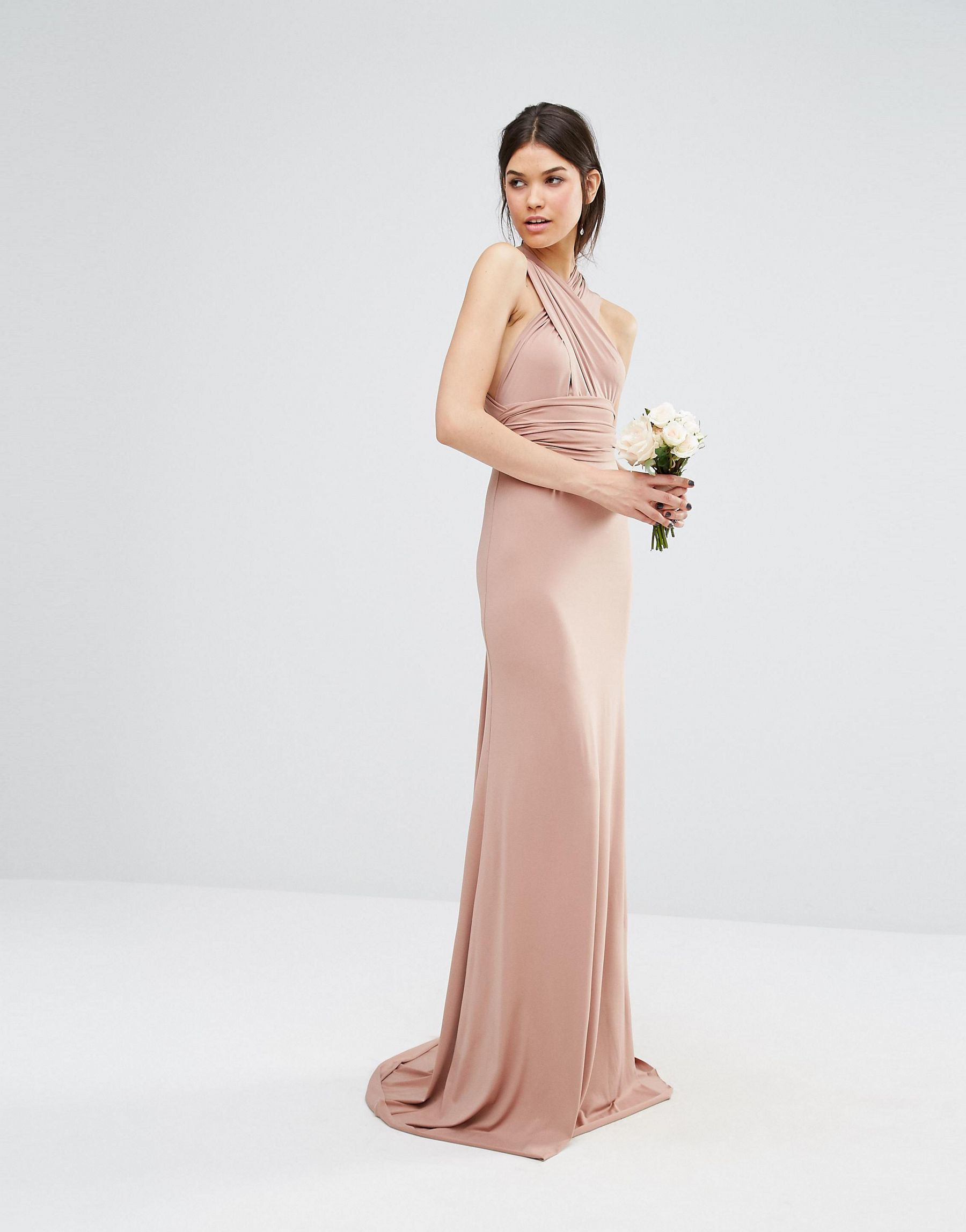 multiway fishtail maxi dress