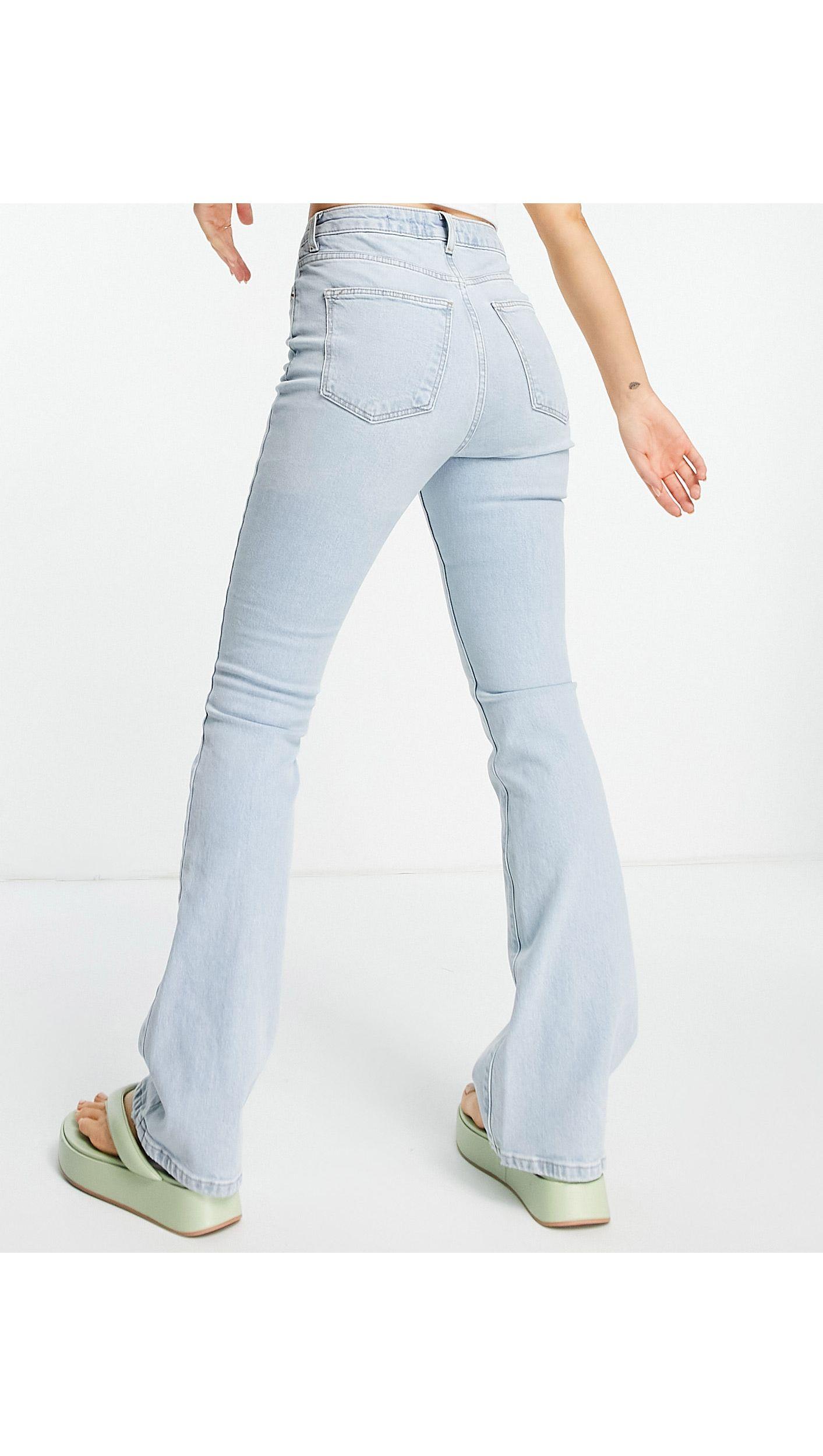 New Look Denim Flare Jeans in Blue 