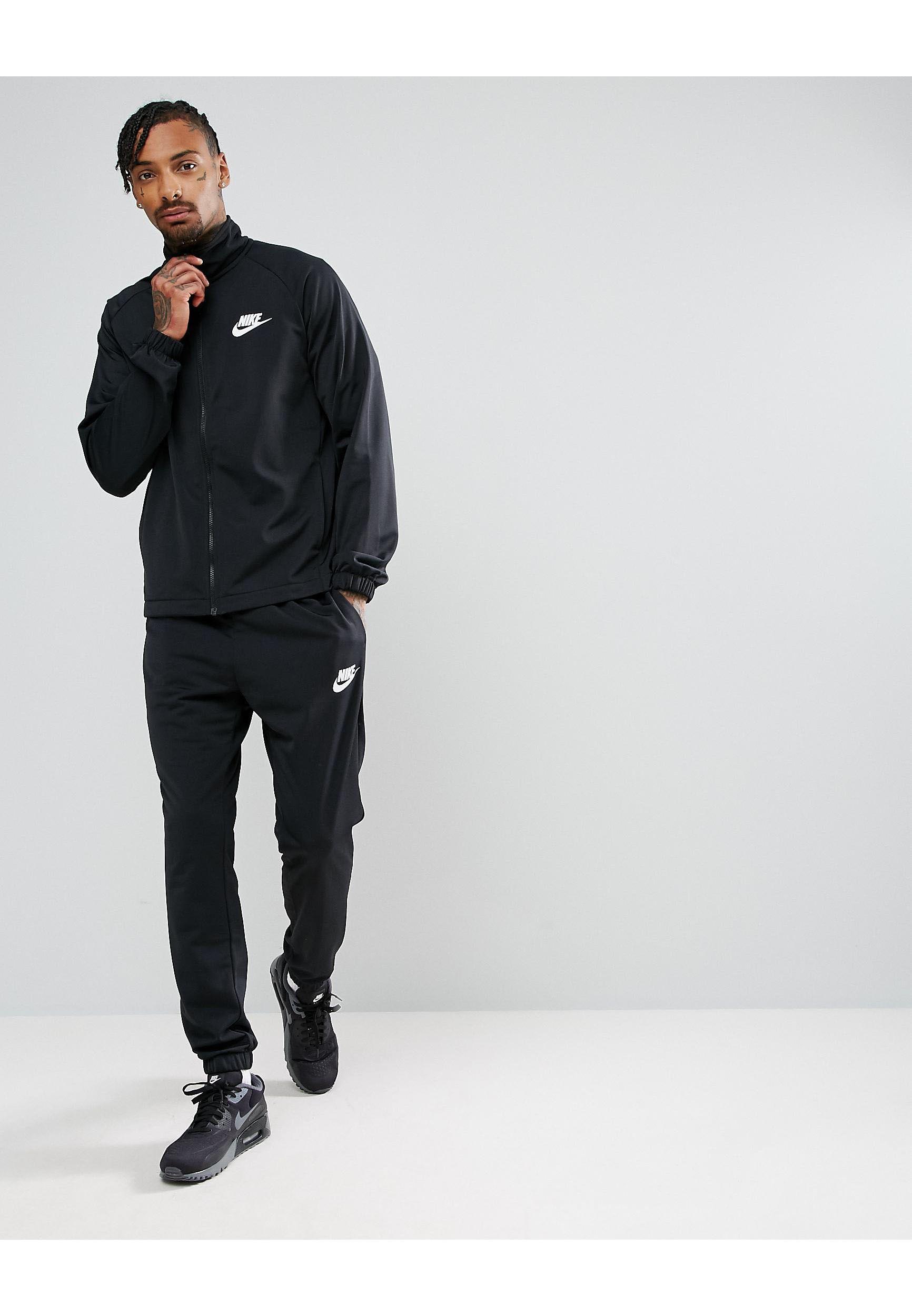 Survêtement en maille polyester - 861780-010 Synthétique Nike pour homme en  coloris Noir | Lyst