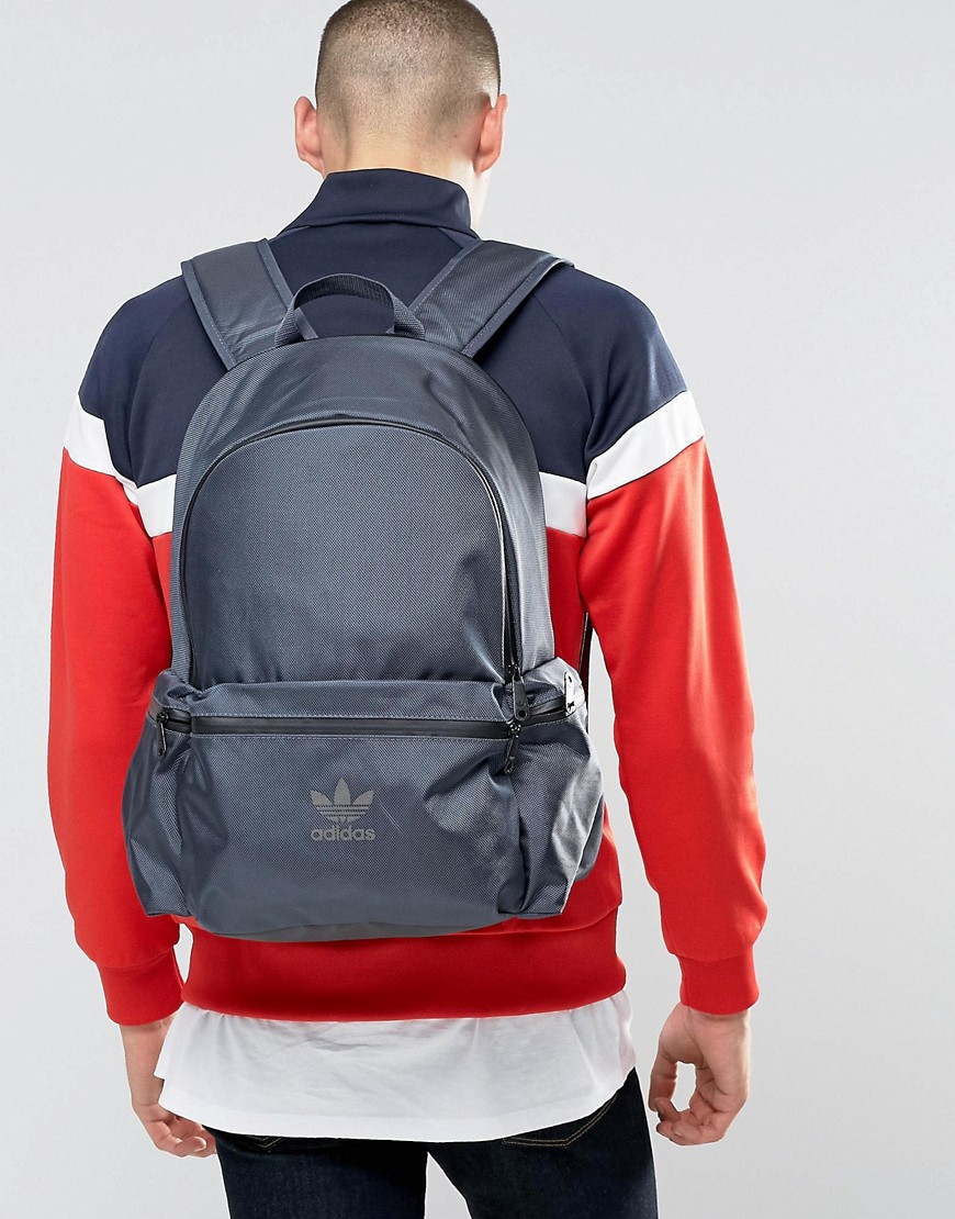 Black Mens Adidas Backpacks IUCN Water