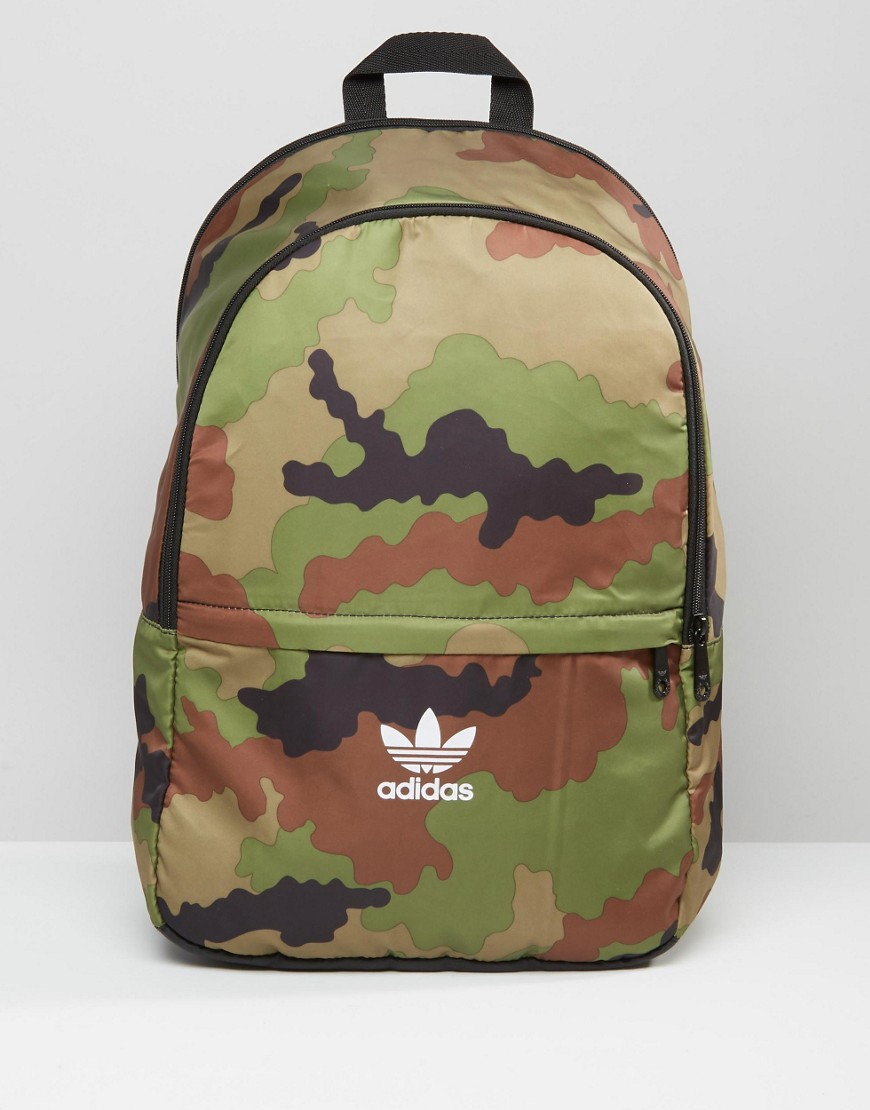 adidas camo rucksack