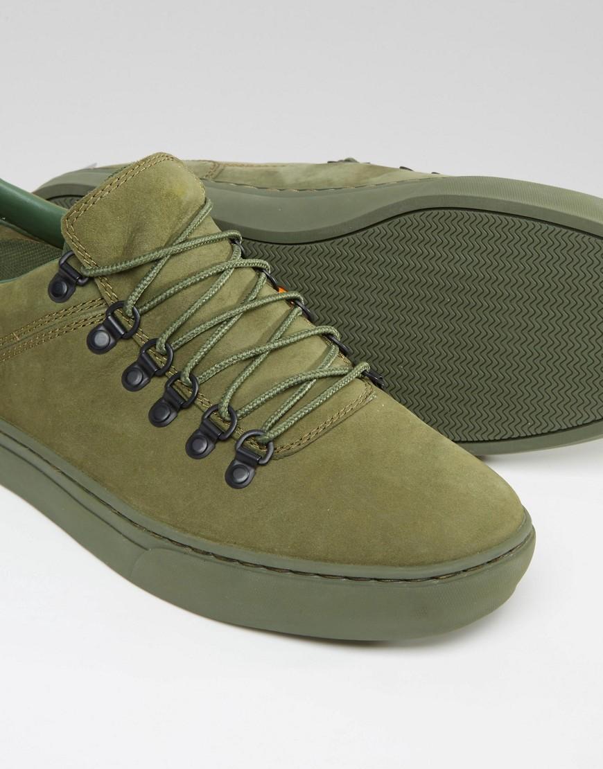 green timberland trainers