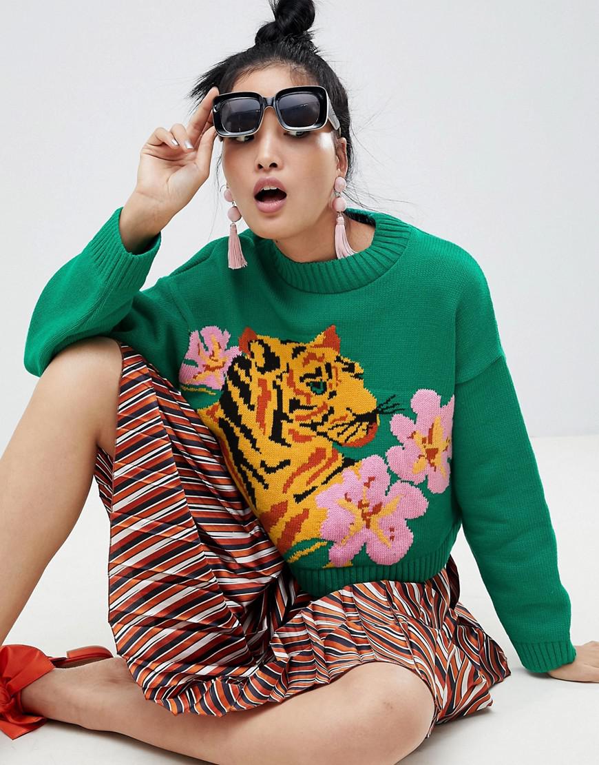 flower jumper asos