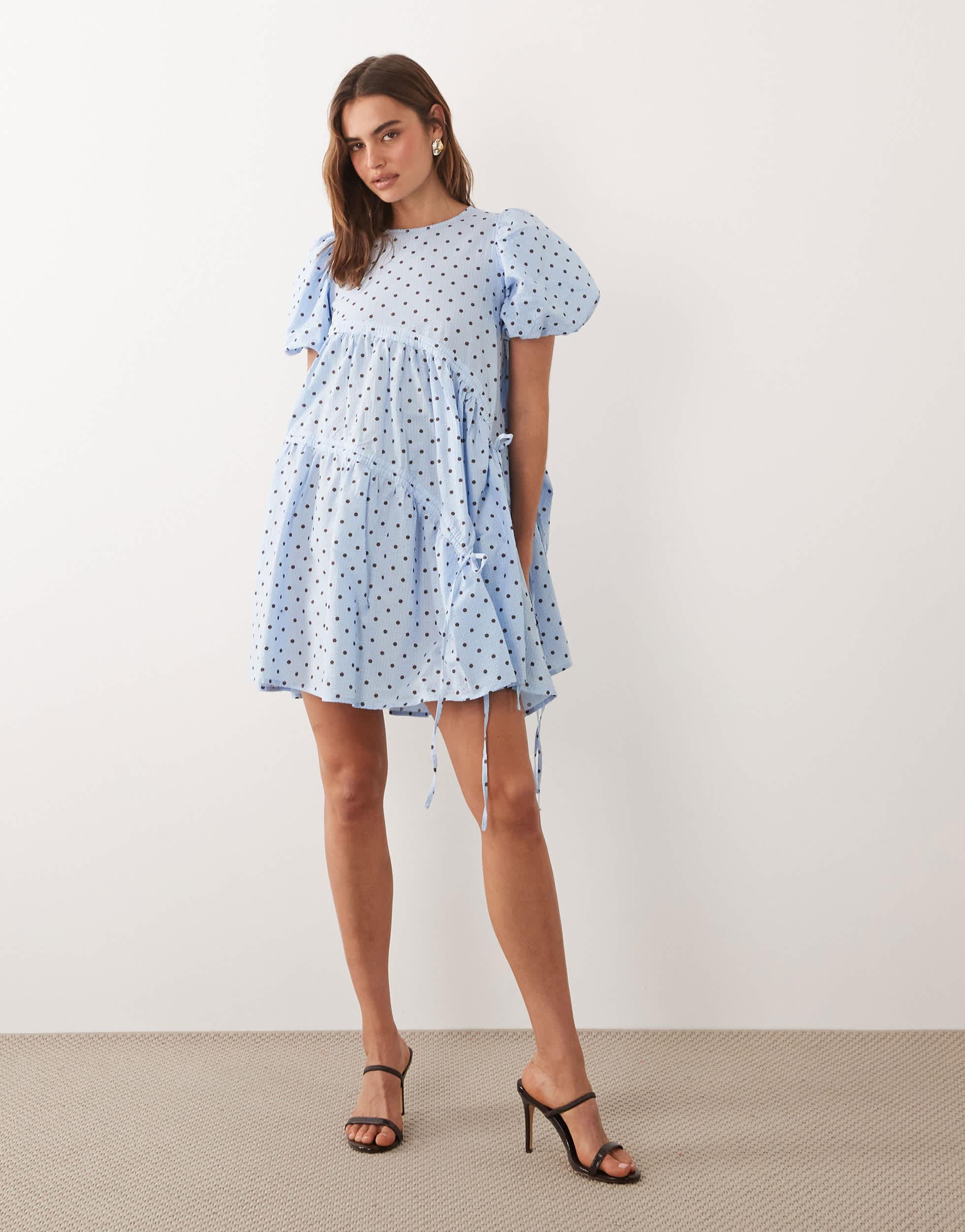 green cut out dress mini Vayu Nandini Dress