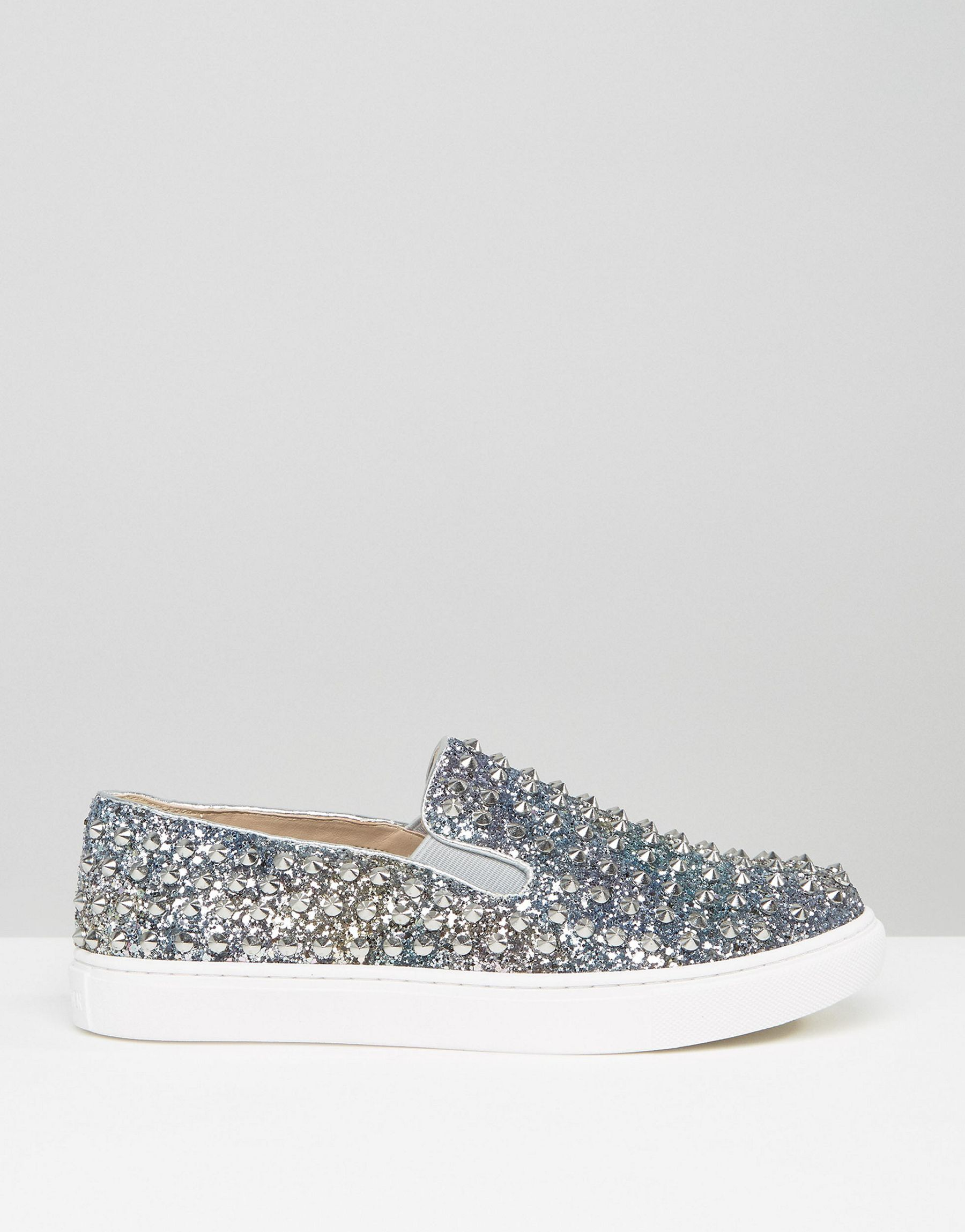 steve madden studded slip on