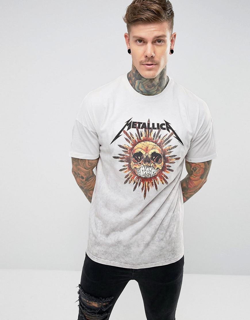oversized metallica t shirt