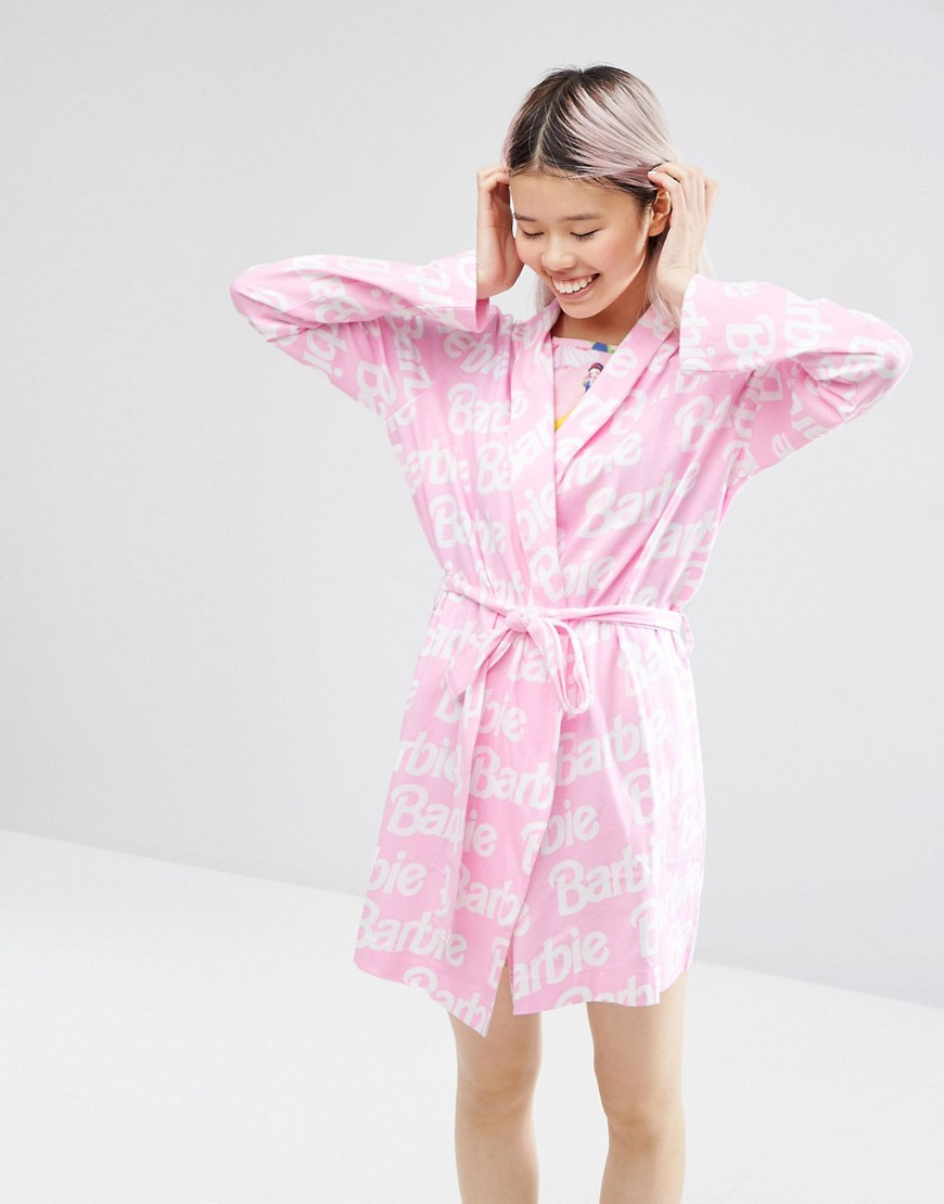 womens barbie dressing gown