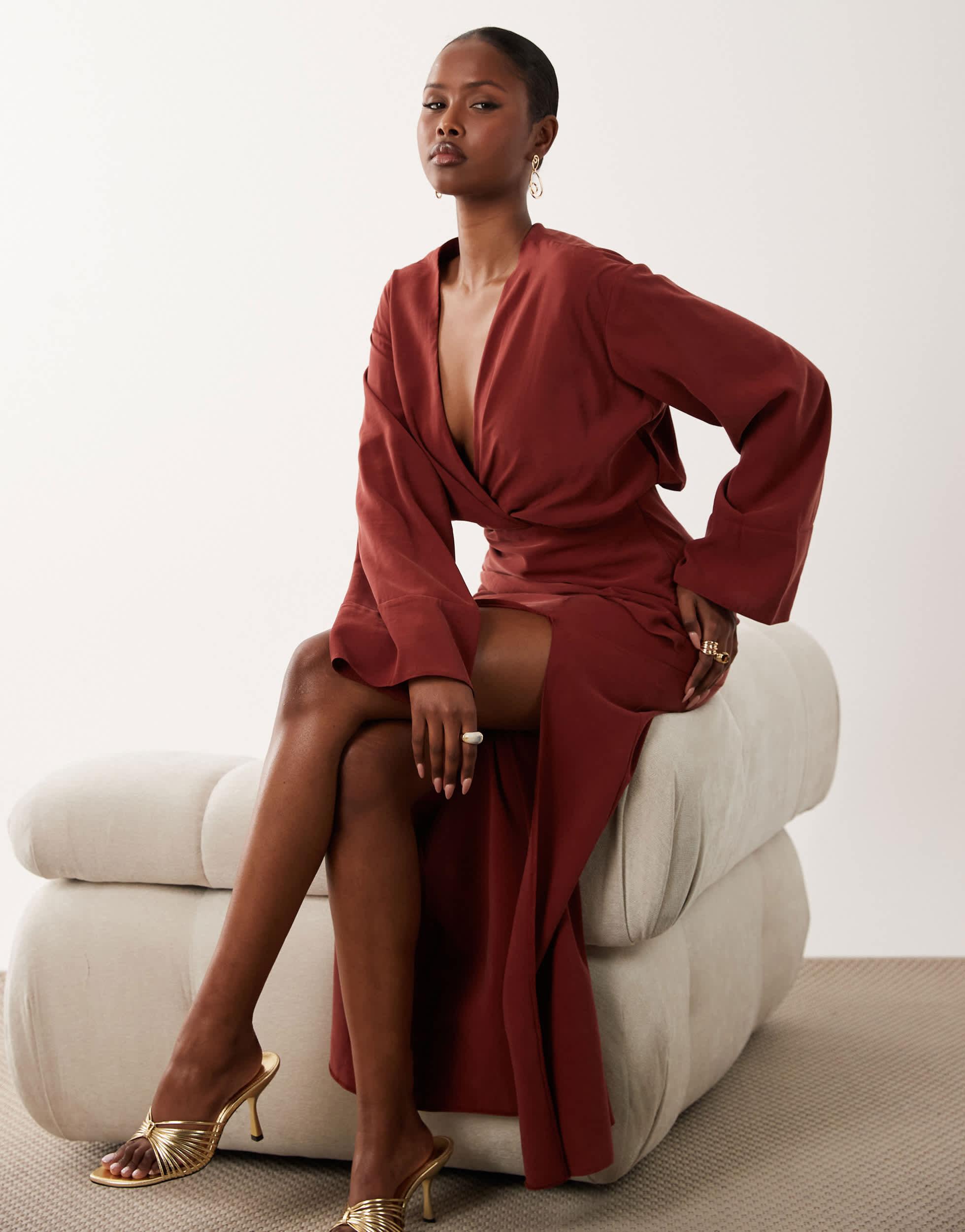 Designer Asos Plunge Maxi Dresses for Women - Up to 75% off | Lyst