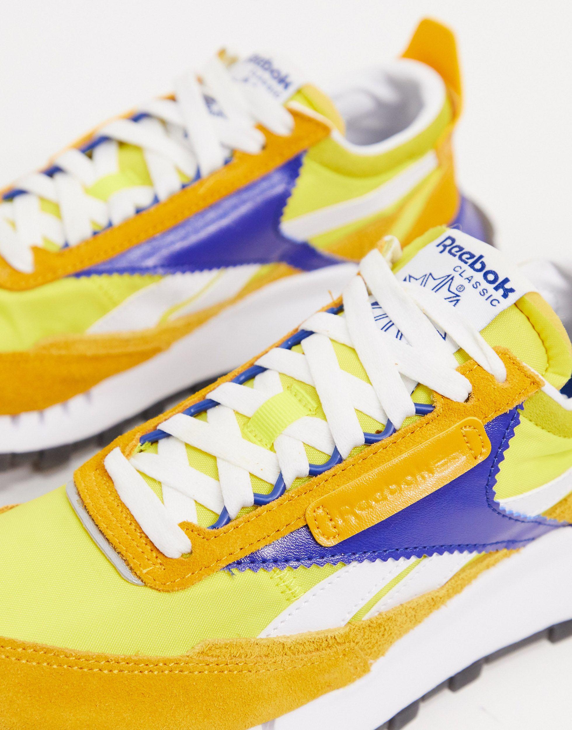 Zapatillas en amarillo Classic Legacy Reebok de color Amarillo | Lyst