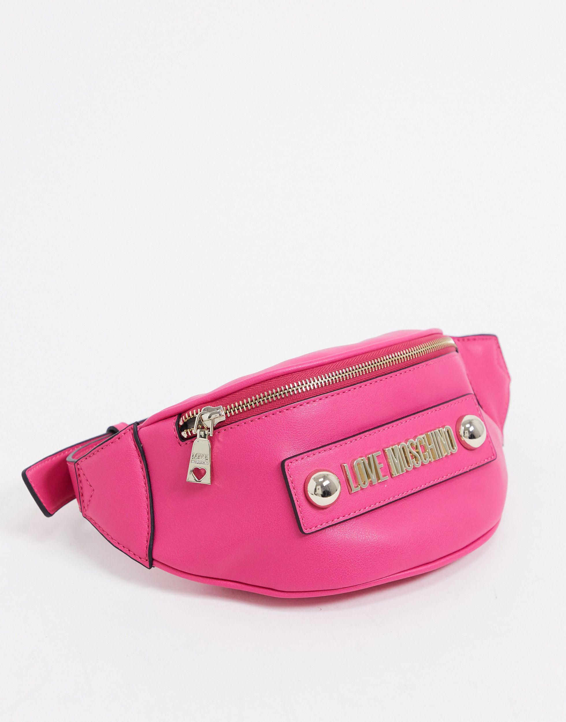 Love Moschino – Gürteltasche in Pink | Lyst AT
