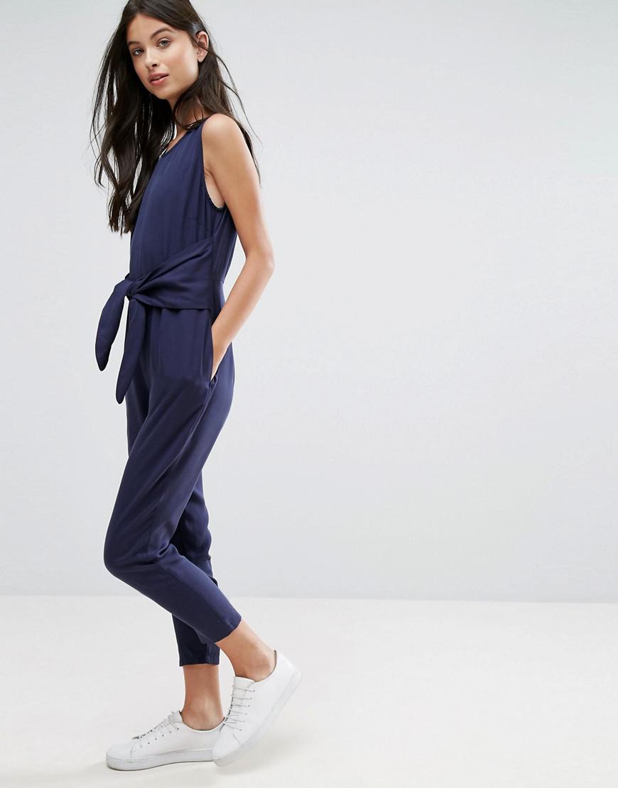 new look navy jumpsuit