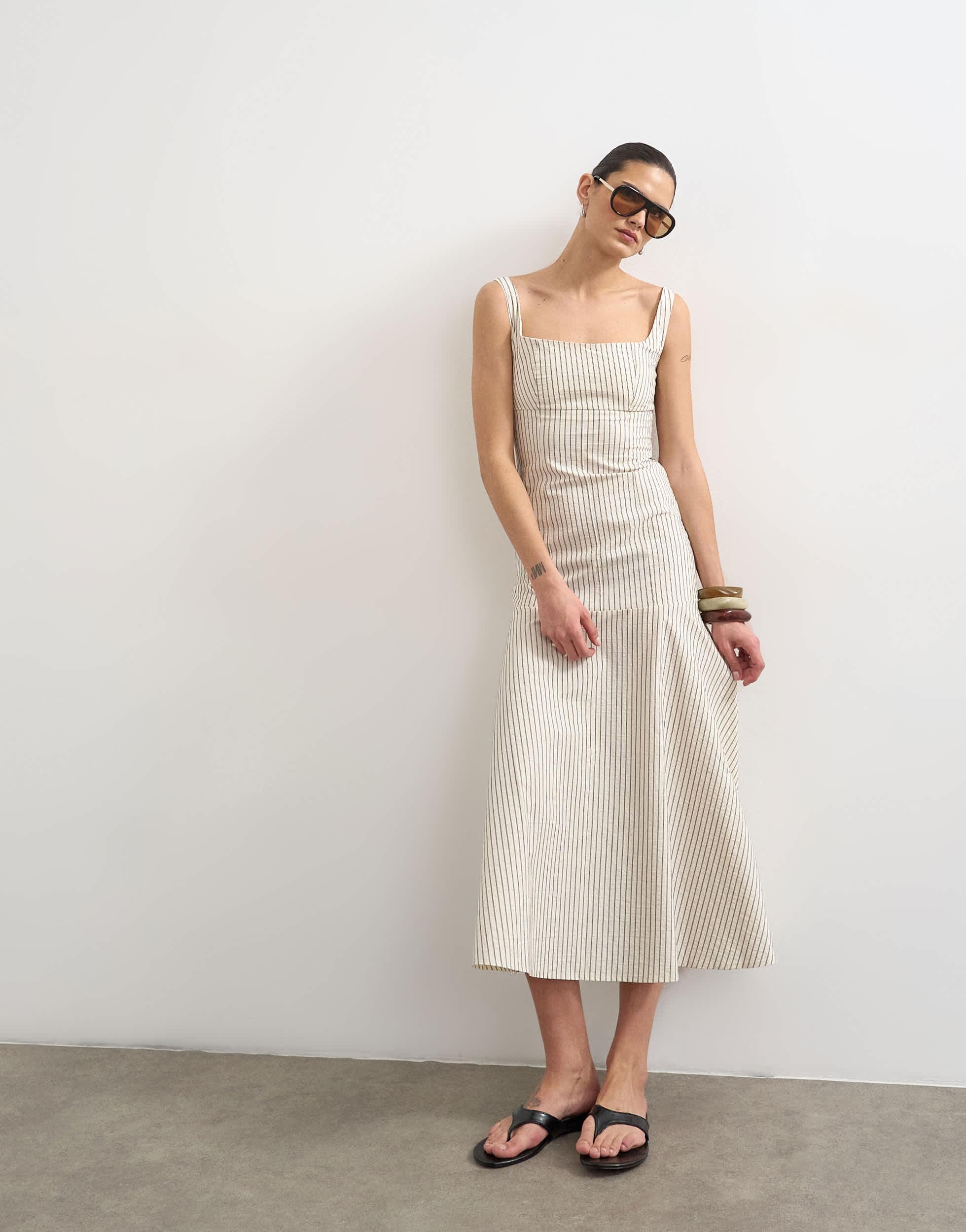 chinese dress ladies Topshop Linen Blend Maxi Dress  Bombay Closet Cleanse