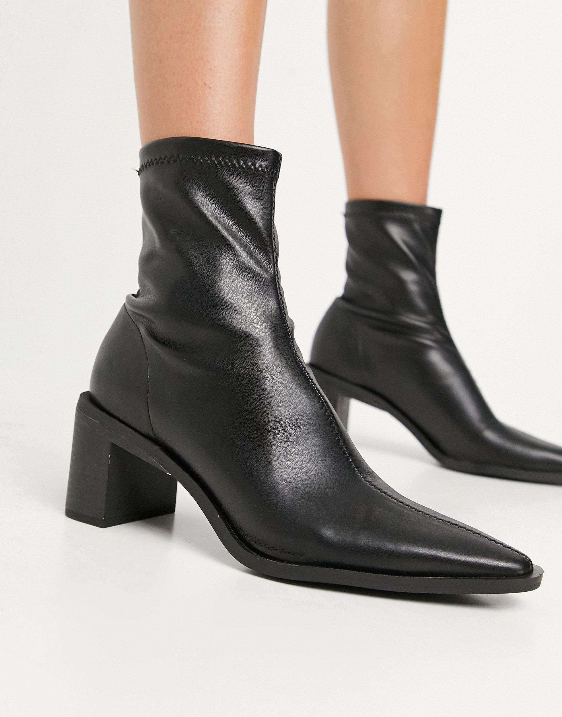 Pull&Bear Women's Knee-High Heeled Boots