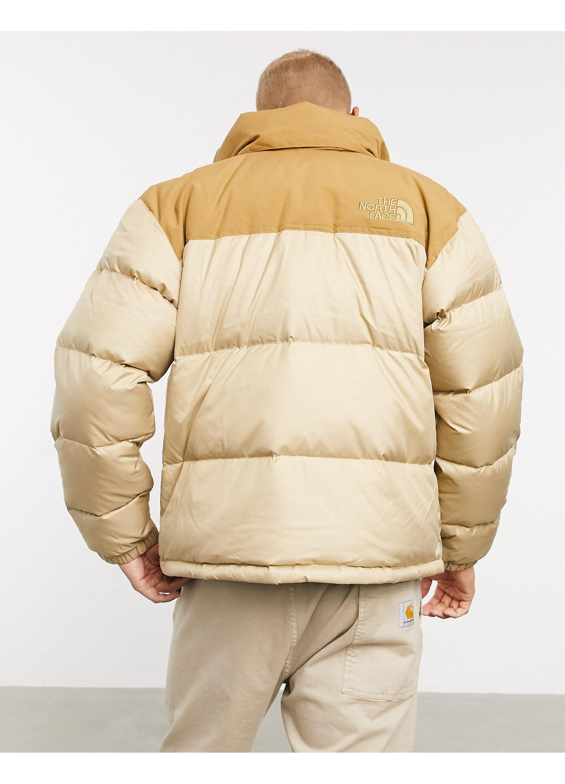 The North Face Eco Nuptse Jacket in Brown for Men | Lyst