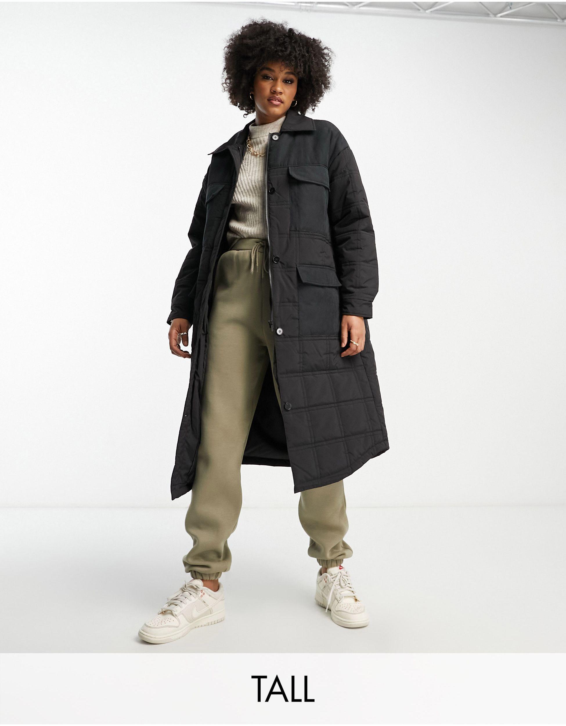 Urbancode Longline Jacket in White Lyst