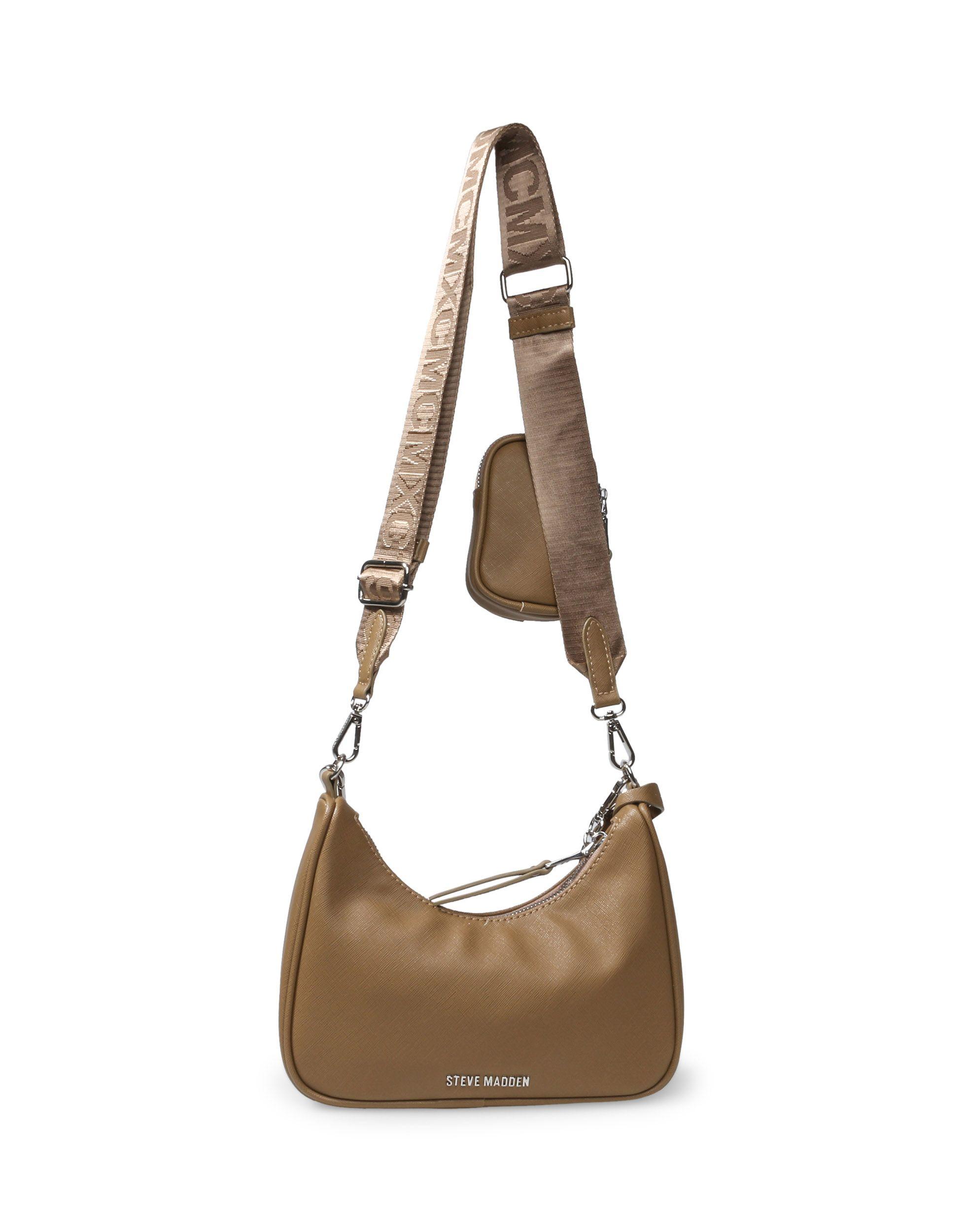 Steve Madden Bvital Cross body Bag With Chain Strap in Natural Lyst