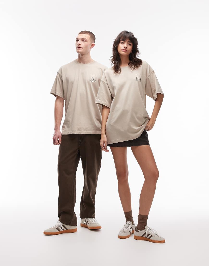 adidas Originals Iced Coffee Graphic T-shirt in Natural for Men