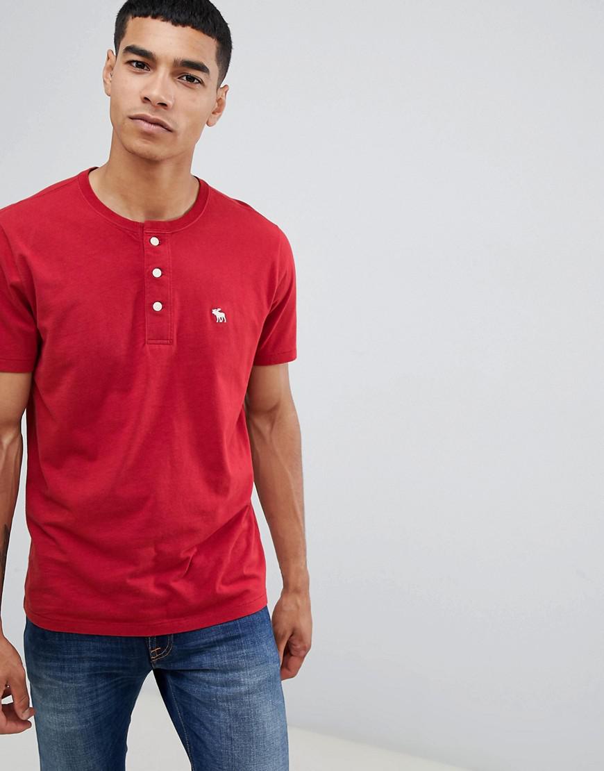 abercrombie fitch henley t shirt