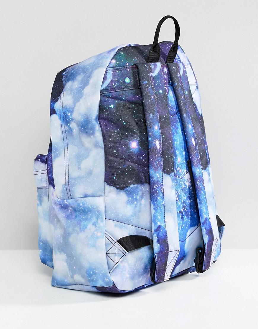 hype blue space cloud backpack