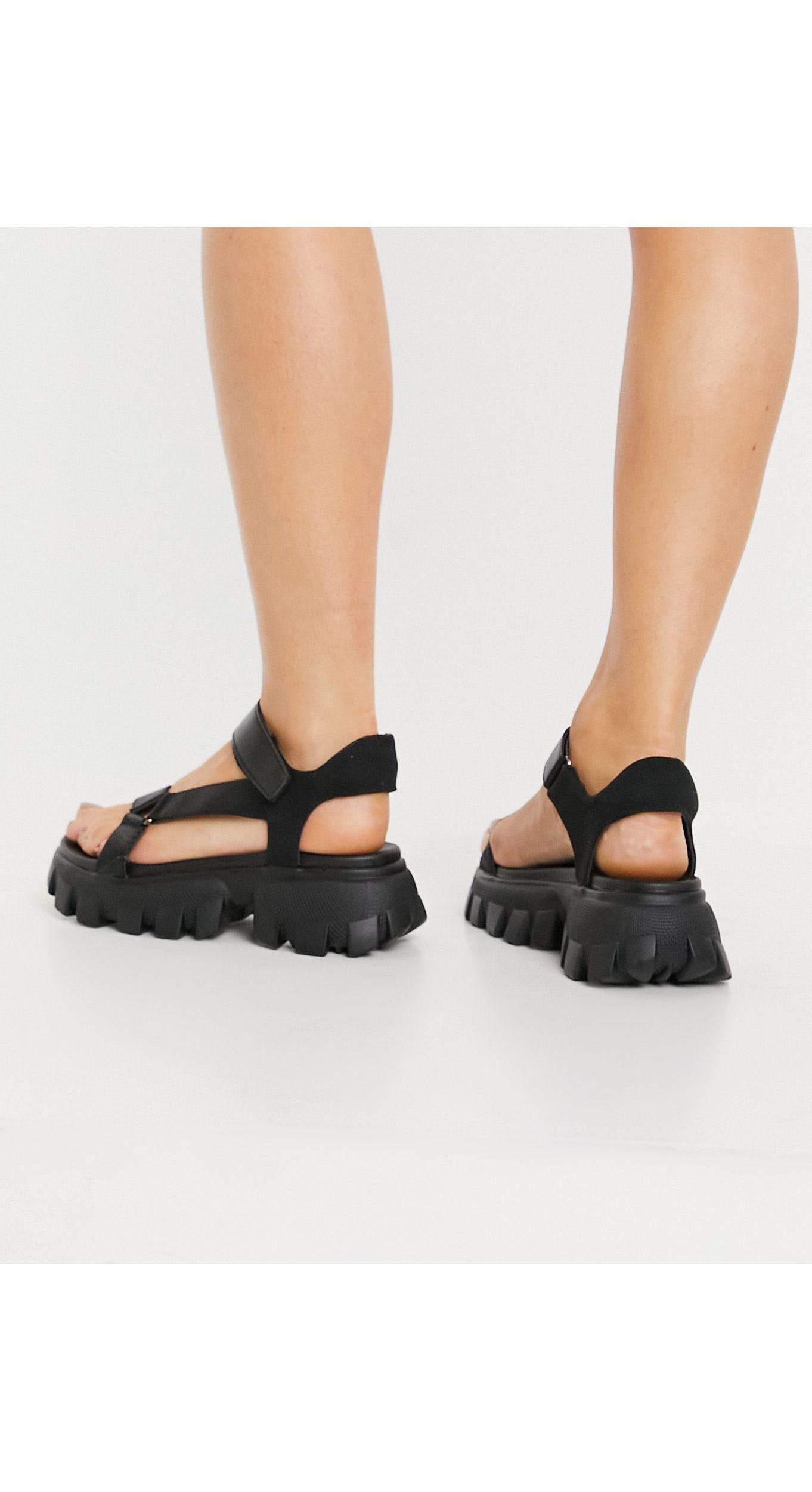 truffle collection chunky sandals