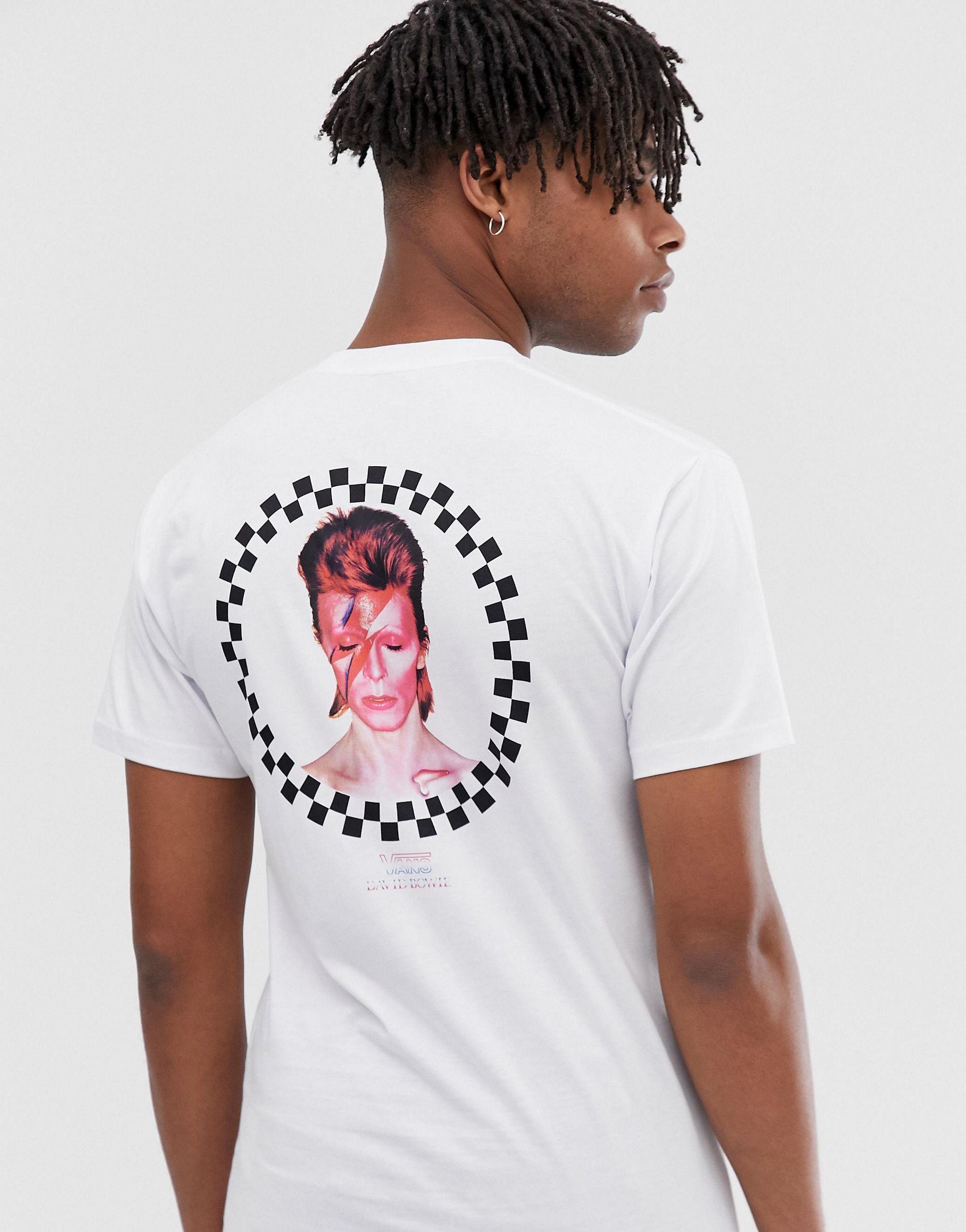 Vans Cotton X David Bowie T-shirt With 