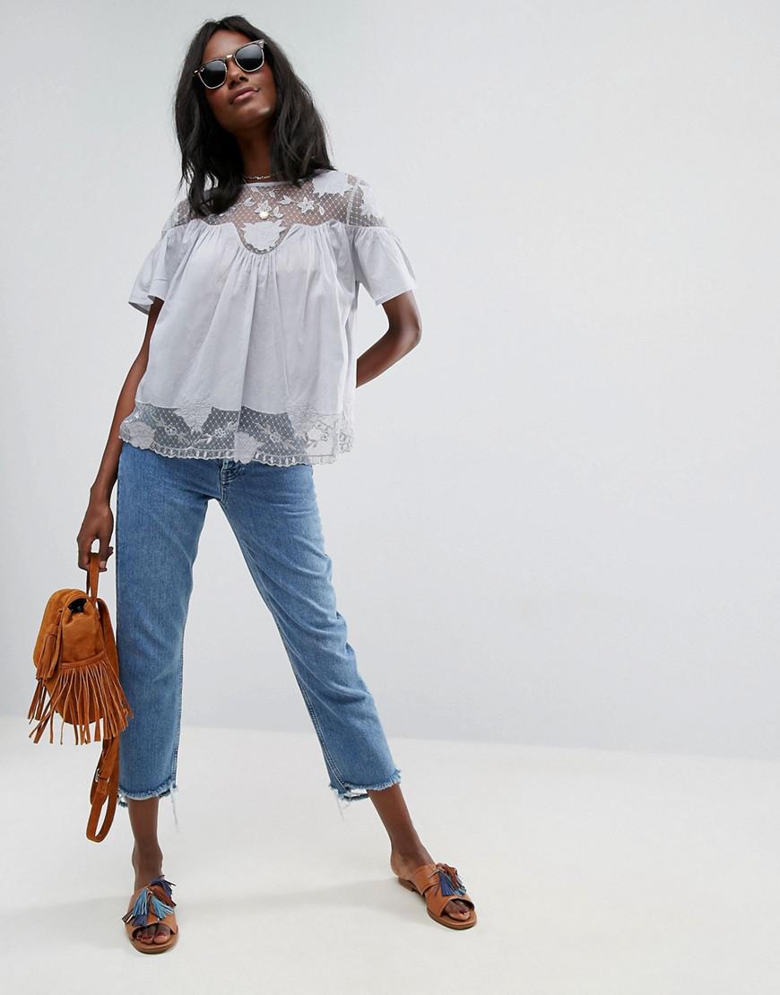 asos embroidered shirt