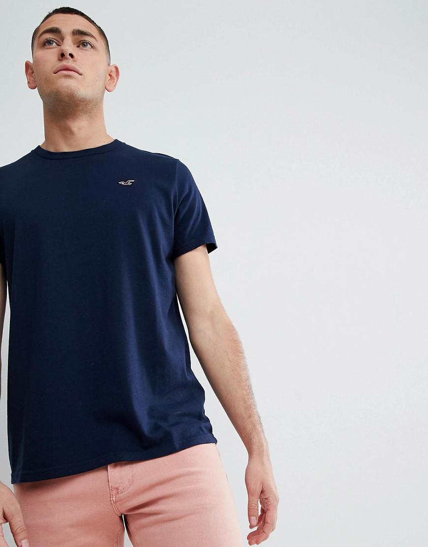 hollister navy blue shirt