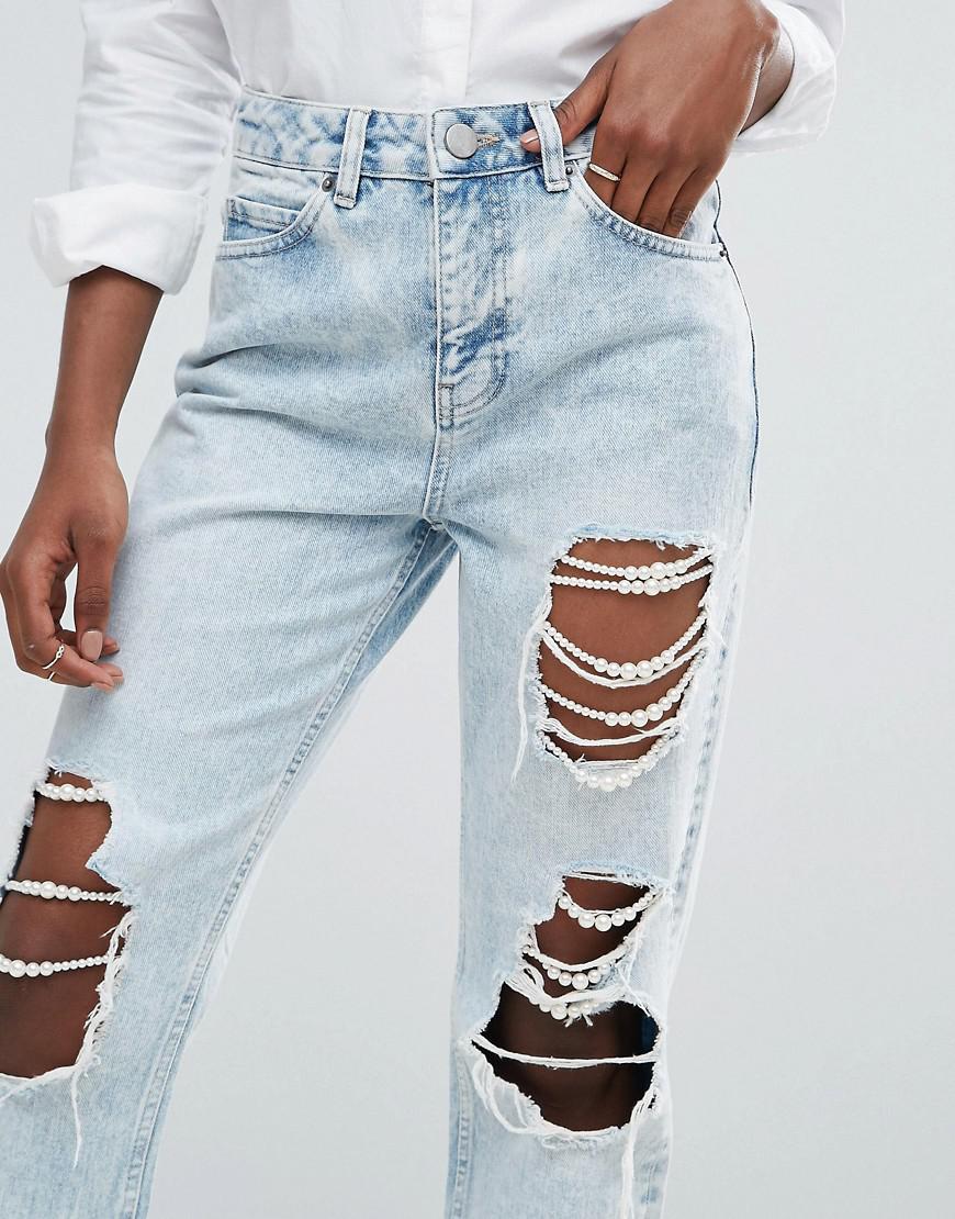 Pearl mom jeans Outlet