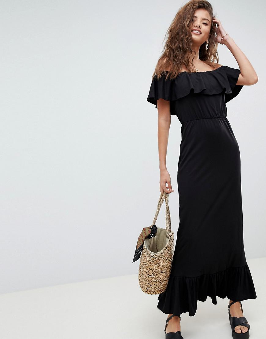off the shoulder long sundress