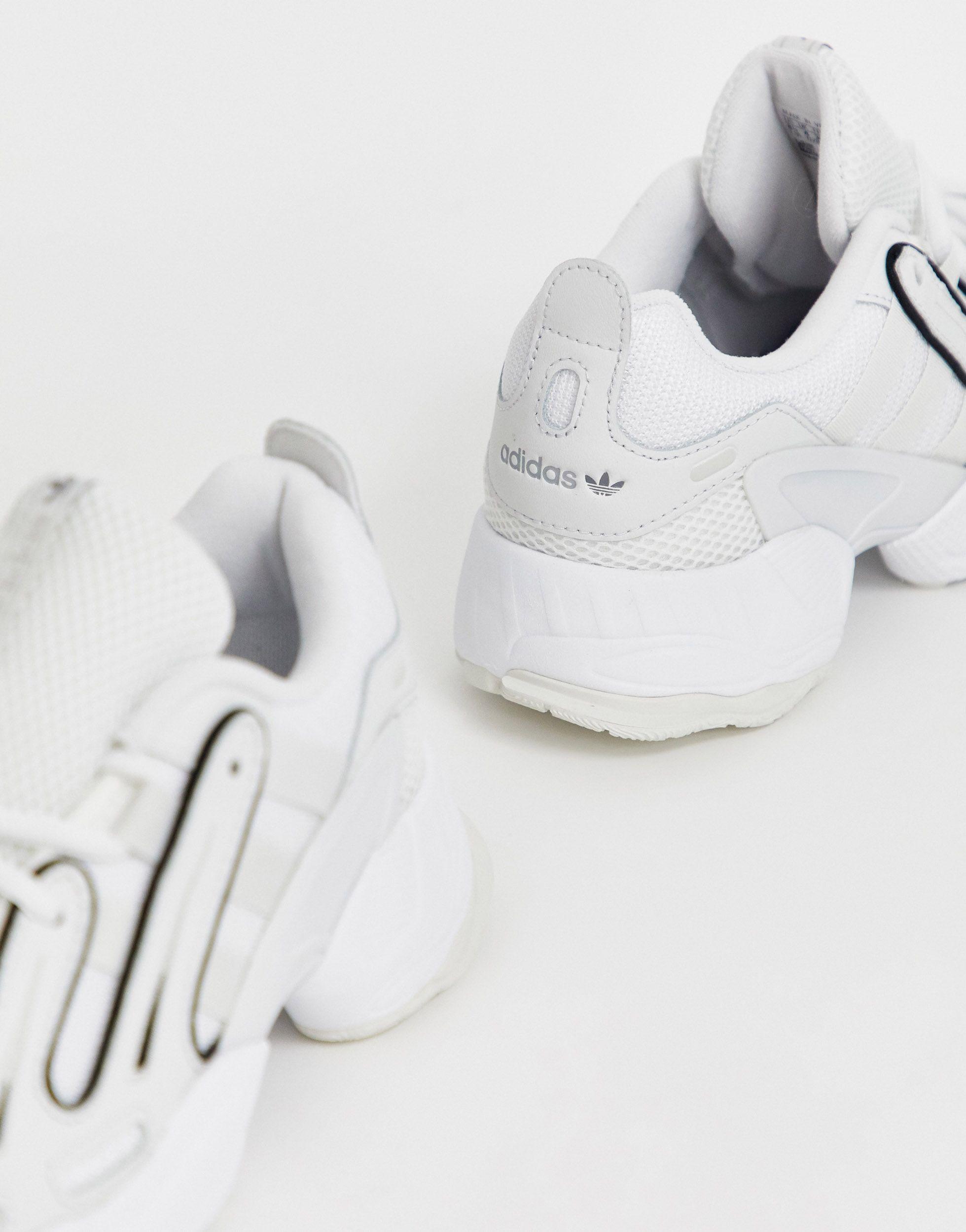 adidas Originals Eqt Gazelle Sneakers in White | Lyst