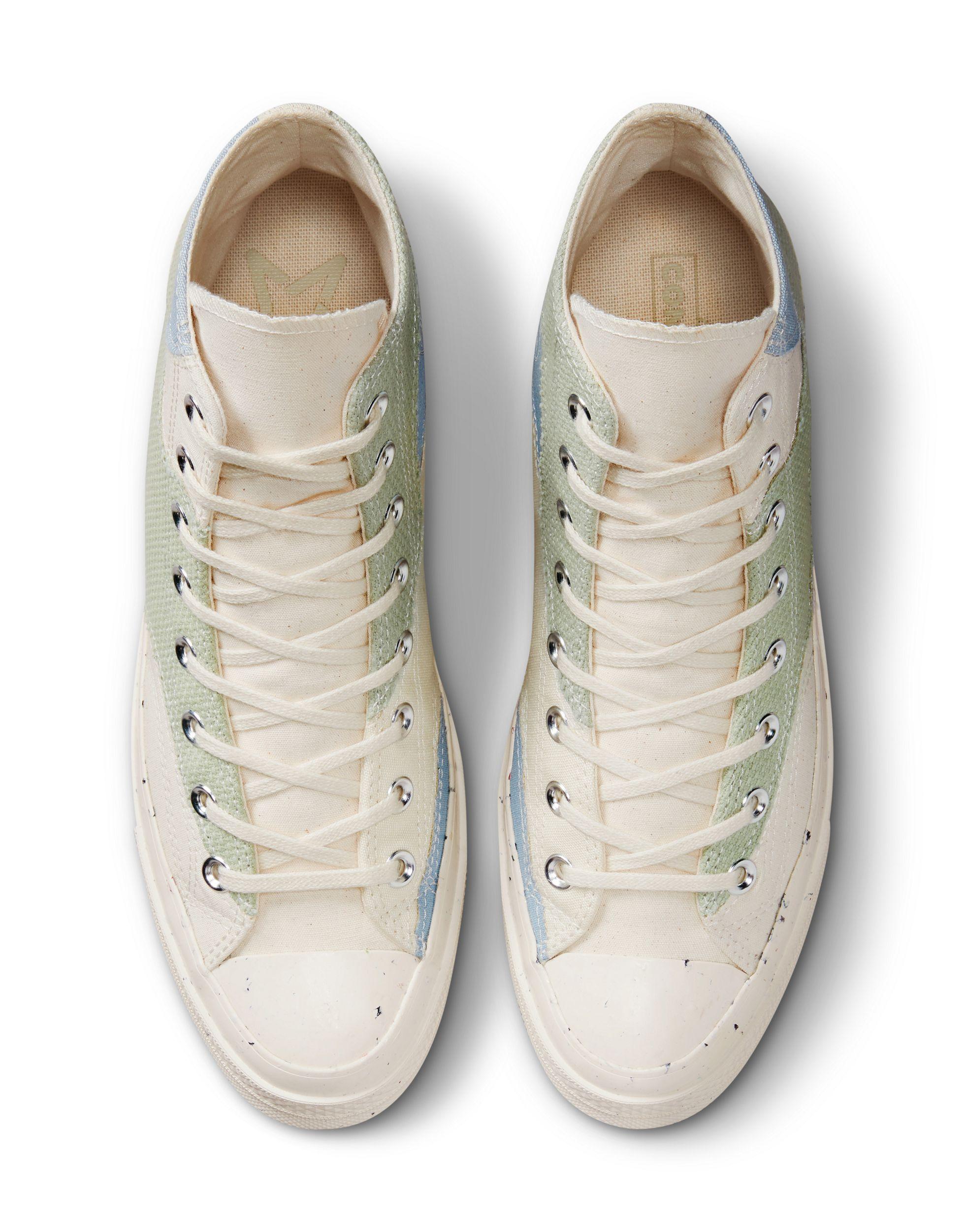 Converse Chuck 70 Mixed Textile Craft Sneakers in White for Men | Lyst
