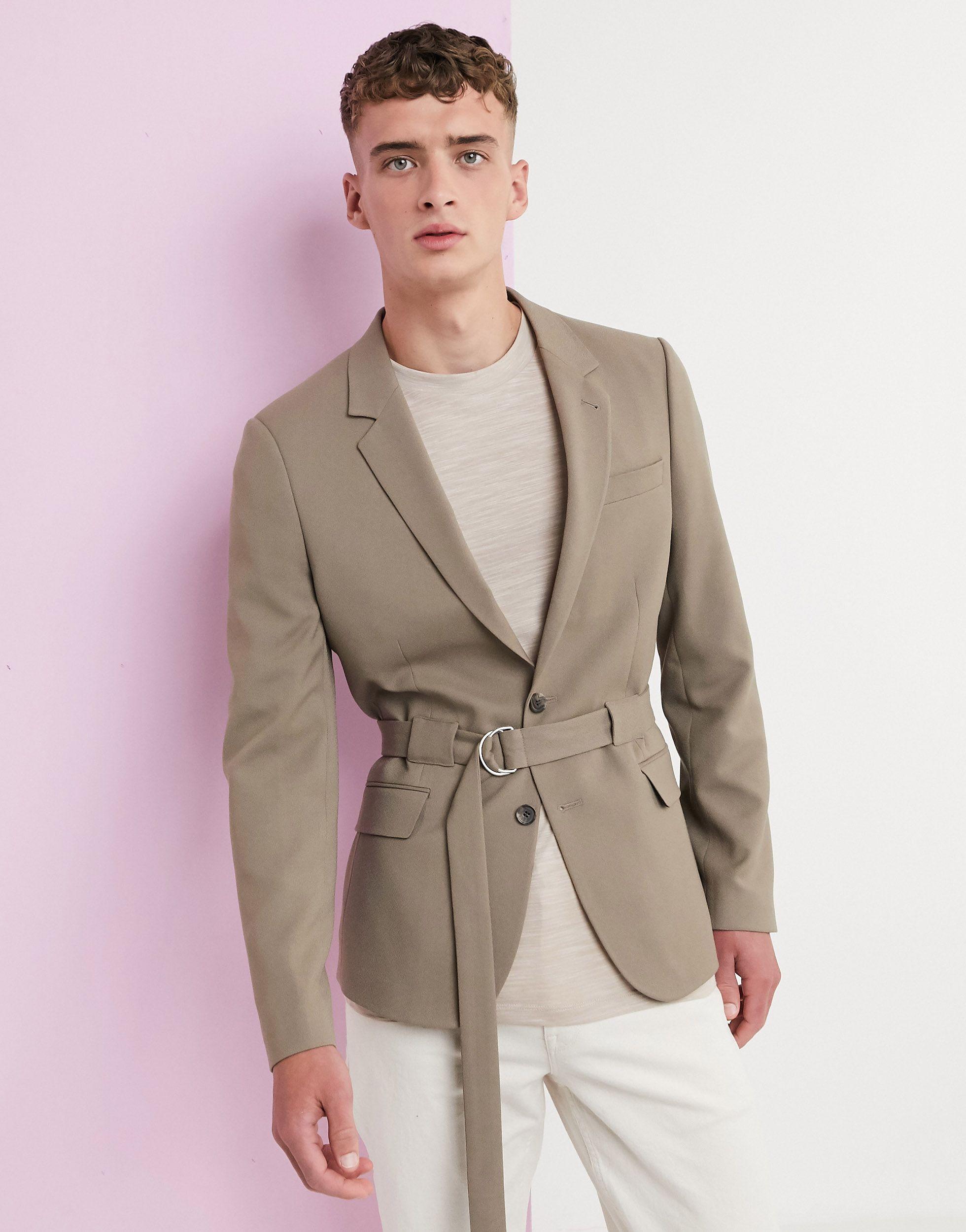 Blazer ceinture femme cheap