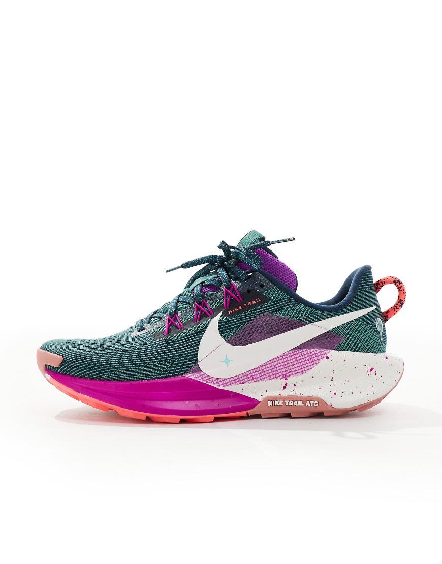 Zapatillas De Deporte Y Moradas Reactx Pegasus Trail De Nike de