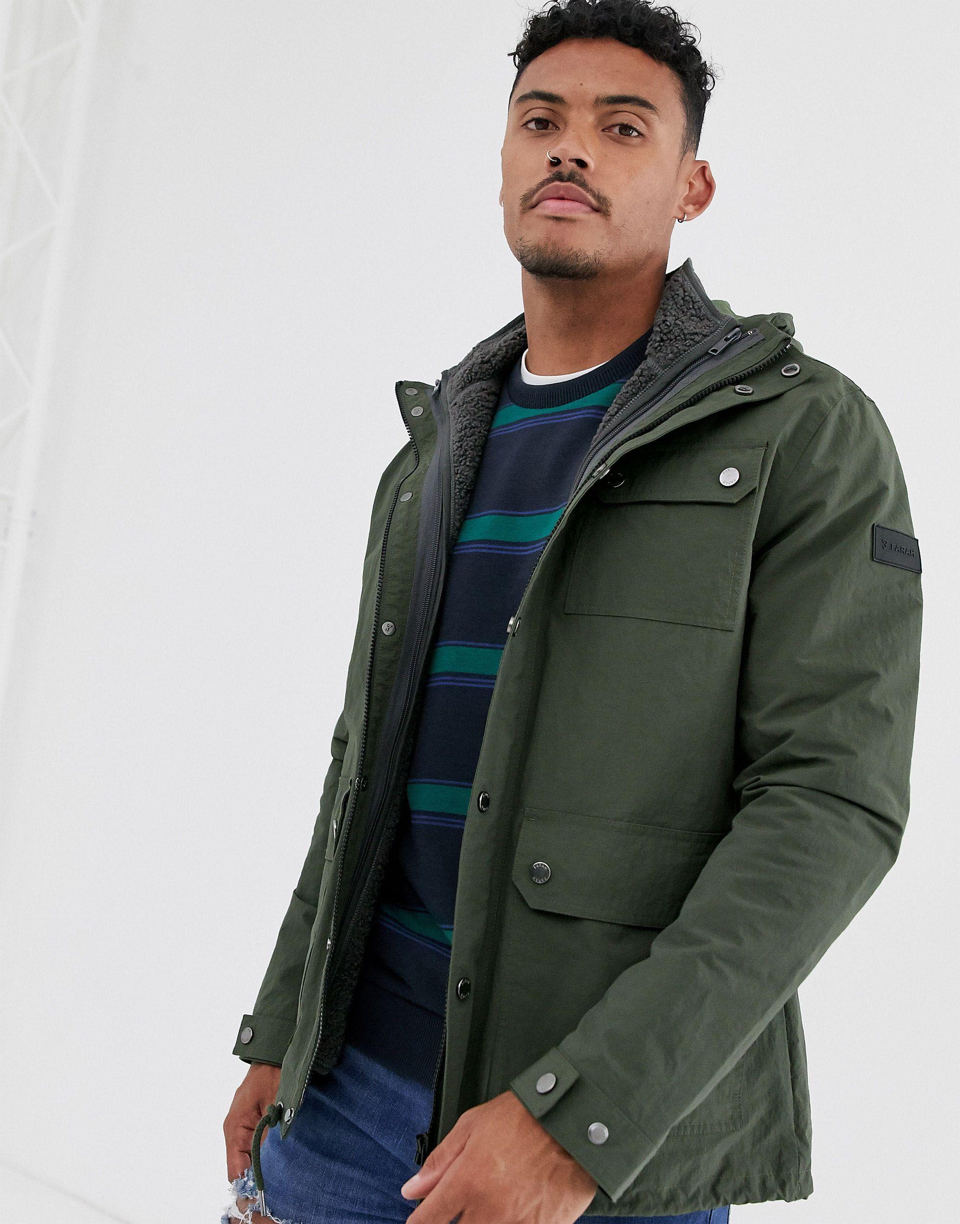 farah green jacket