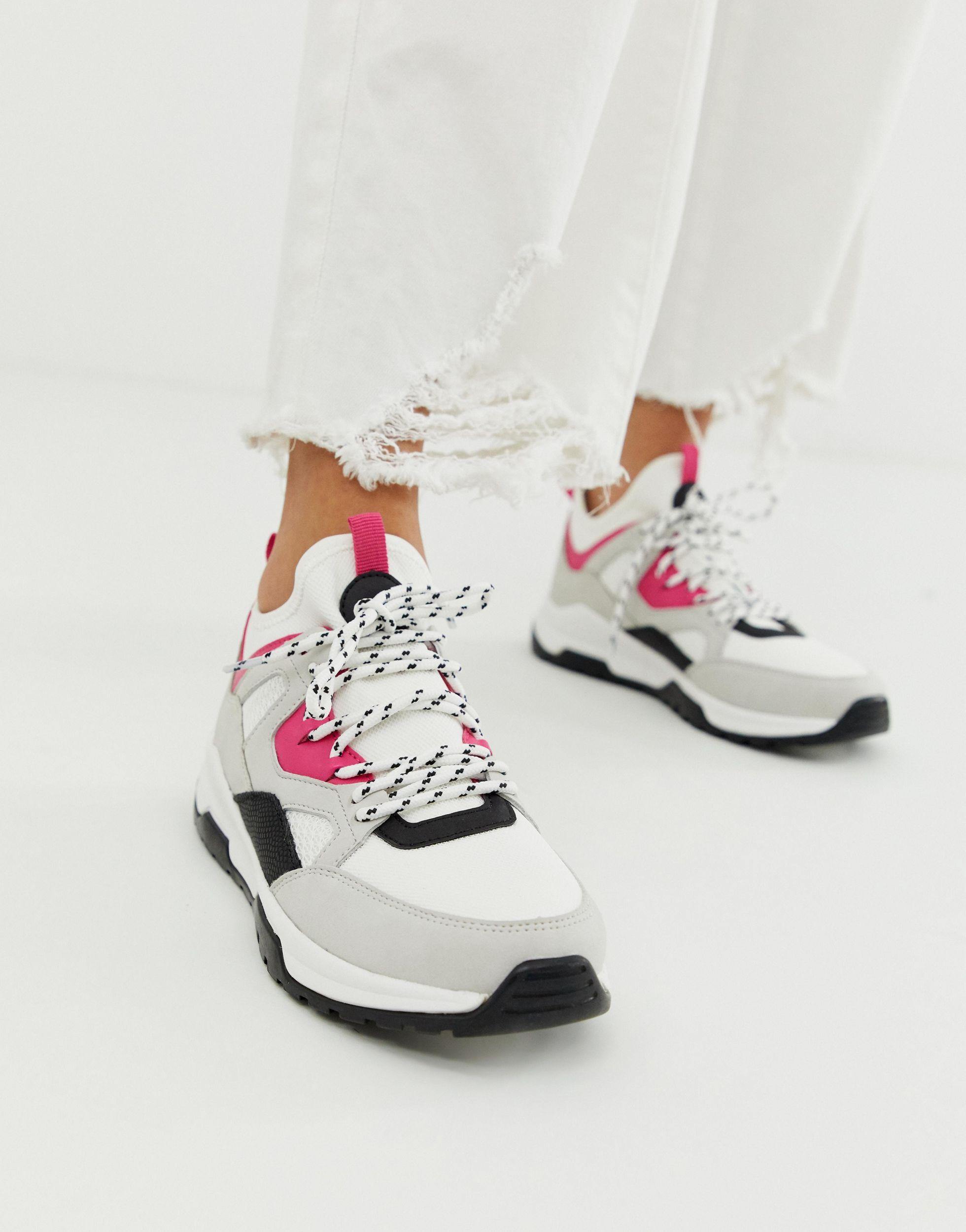 Bershka – Bunte Sneaker mit Farbblockdesign | Lyst AT