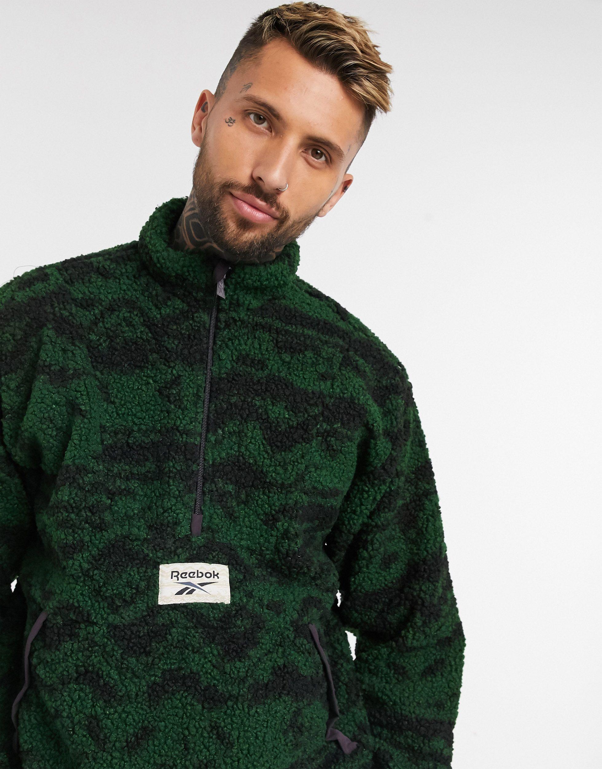 reebok half jacket