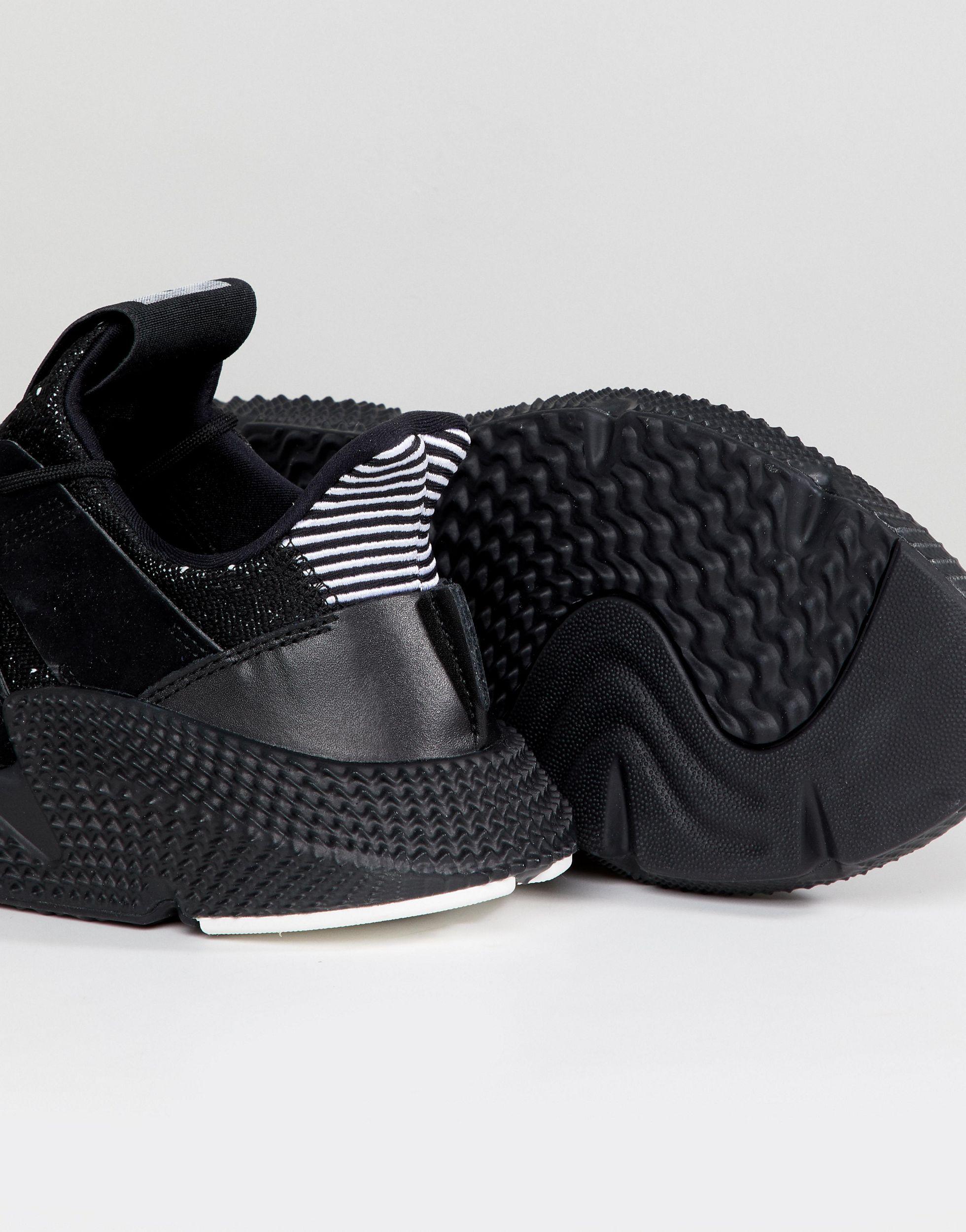 adidas originals prophere trainers in black b22681