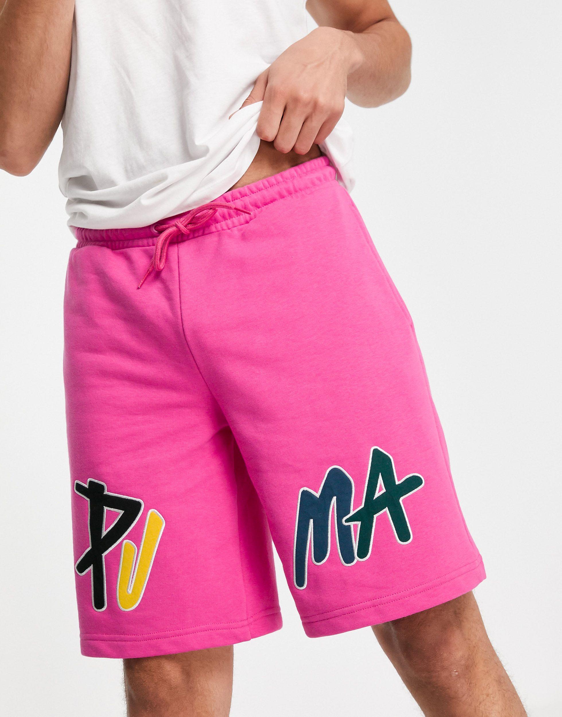 PUMA Skate Boxy Shorts in Pink (Red) for Men - Save 41% | Lyst