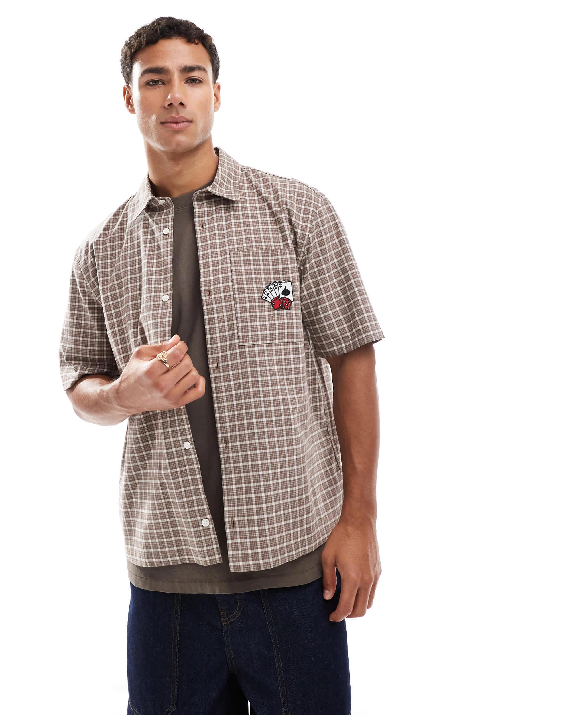 Marmot AirExchange UPF 40 Chemise à manches courtes pour hommes - nightfall off the grid plaid