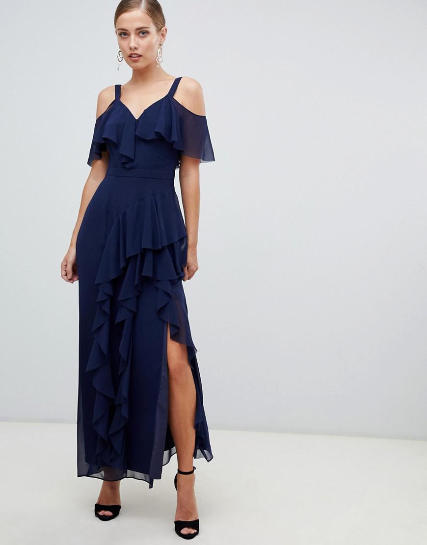 coast ruffle dress