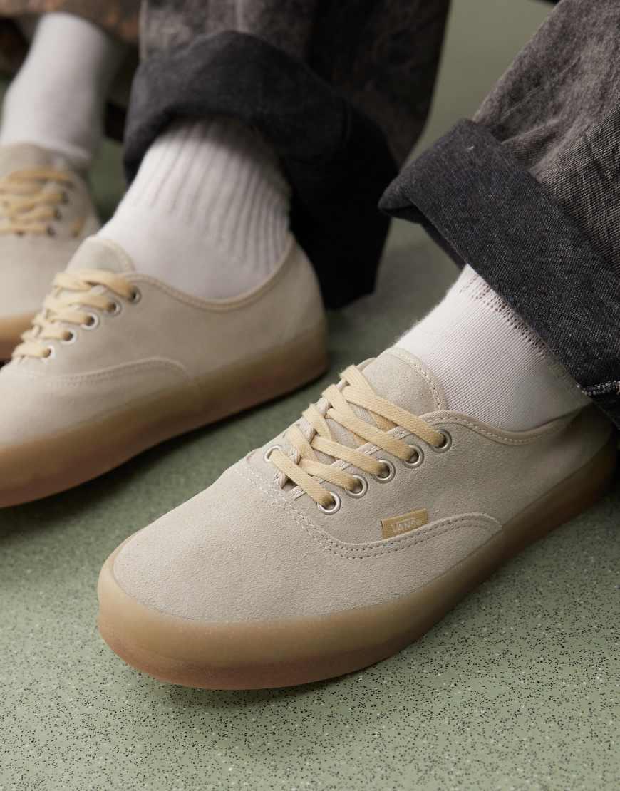 Glamood Crepe Sole Sneakers Vans Authentic Suede Sneakers