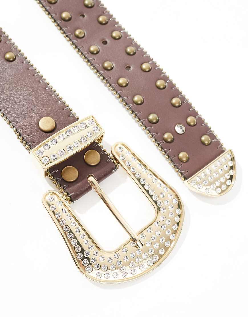 Asos western belt hot sale