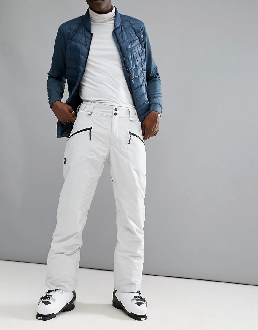 white ski pants men