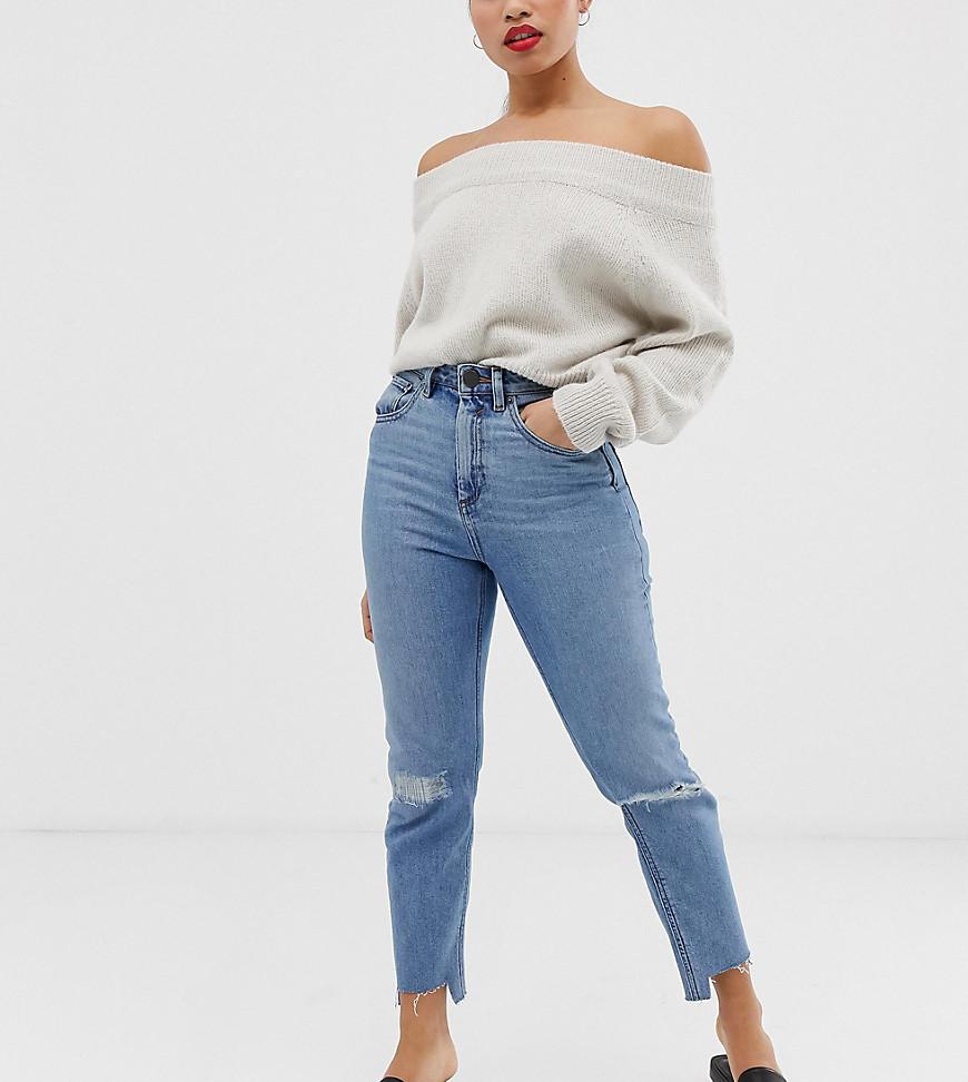 asos petite mom jeans