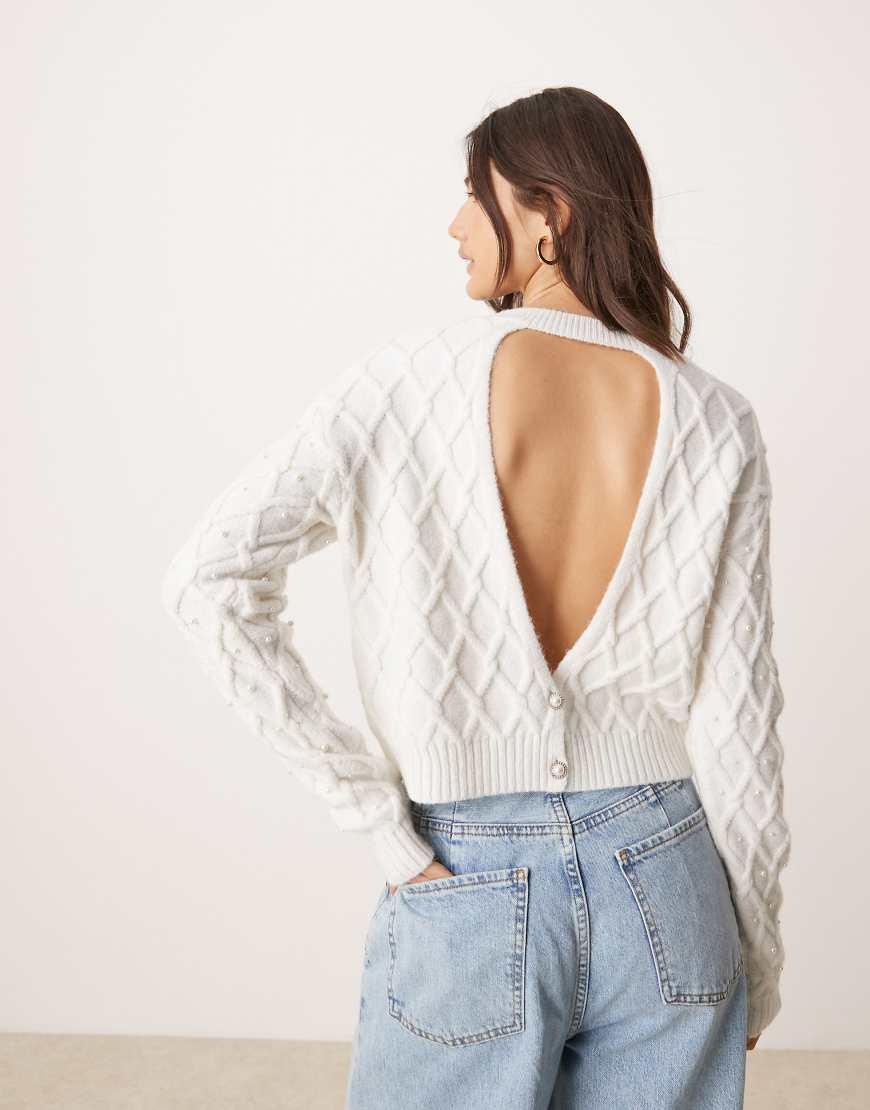 Backless jumper uk hot sale
