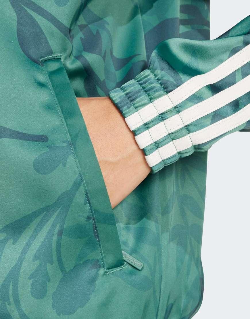 Camo Pastel Track Jacket ADIDAS Black Cotton Men's Camo Full